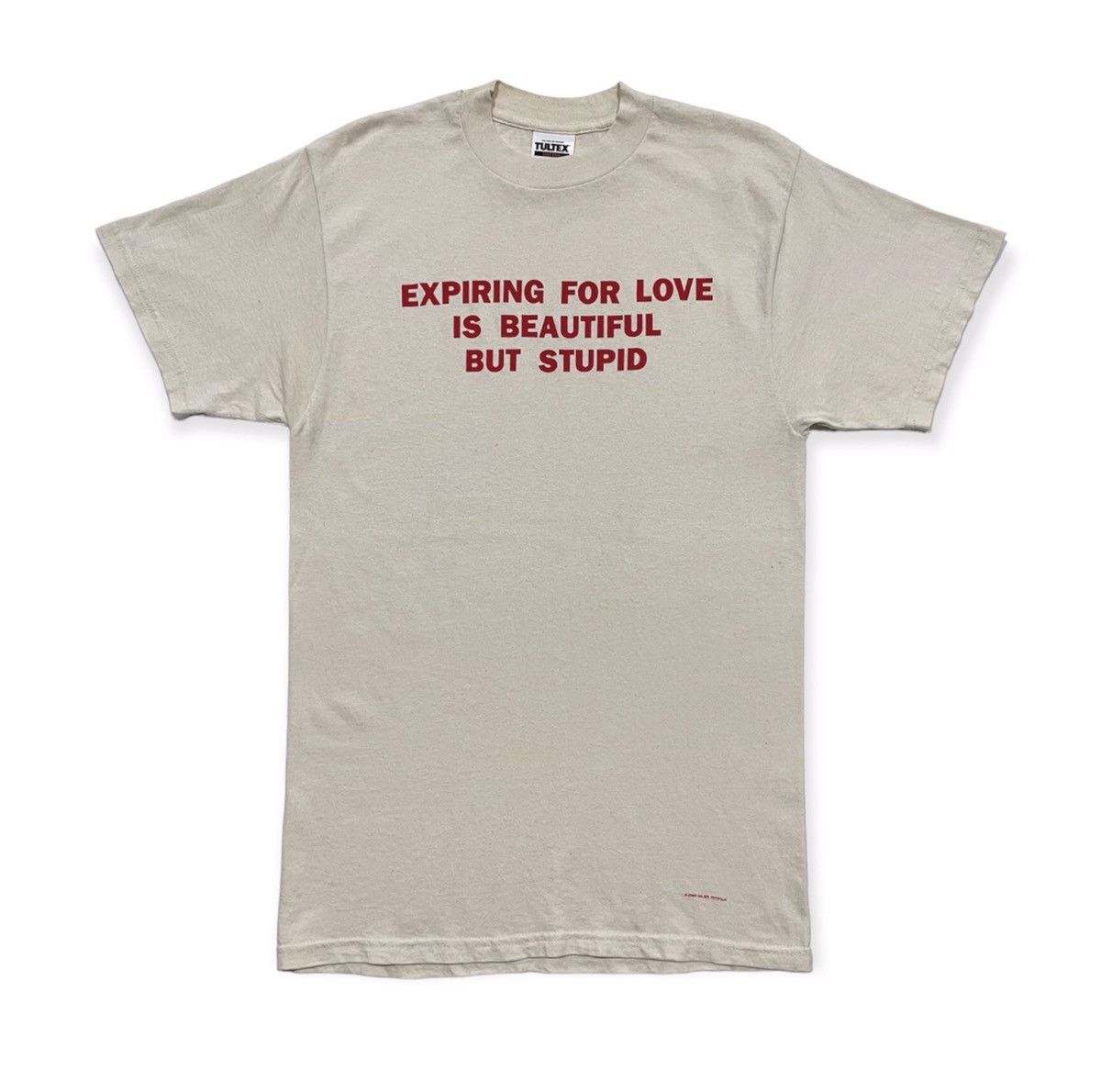 Vintage Jenny Holzer ‘90s T-Shirt Size US M / EU 48-50 / 2 - 2 Thumbnail