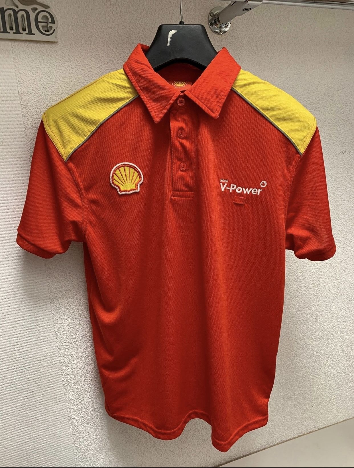 Ferrari Ferrari shell big logo red polo L size red vintage Size US L / EU 52-54 / 3 - 1 Thumbnail