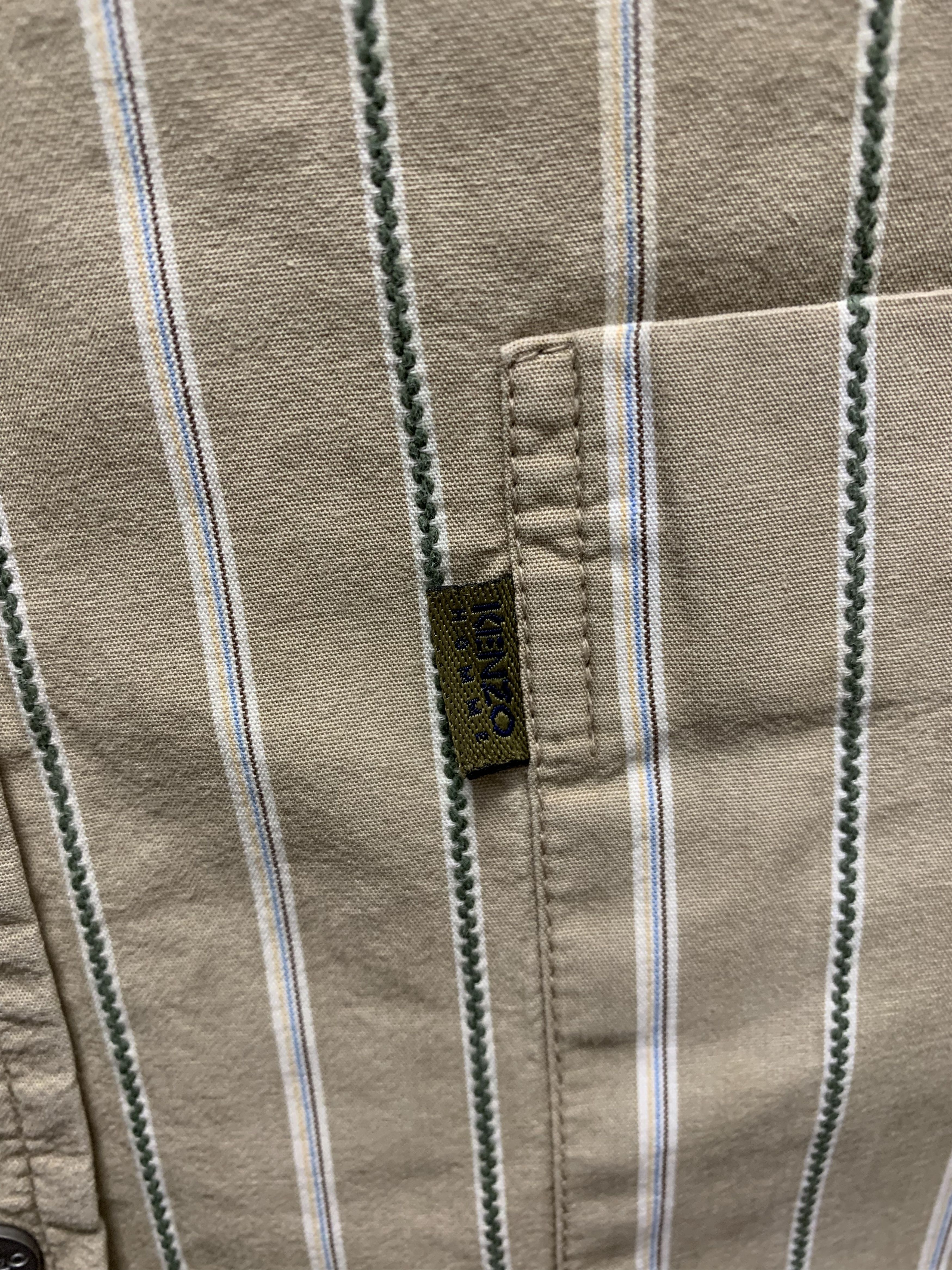 Kenzo Kenzo stripped shirt L size Size US L / EU 52-54 / 3 - 3 Thumbnail