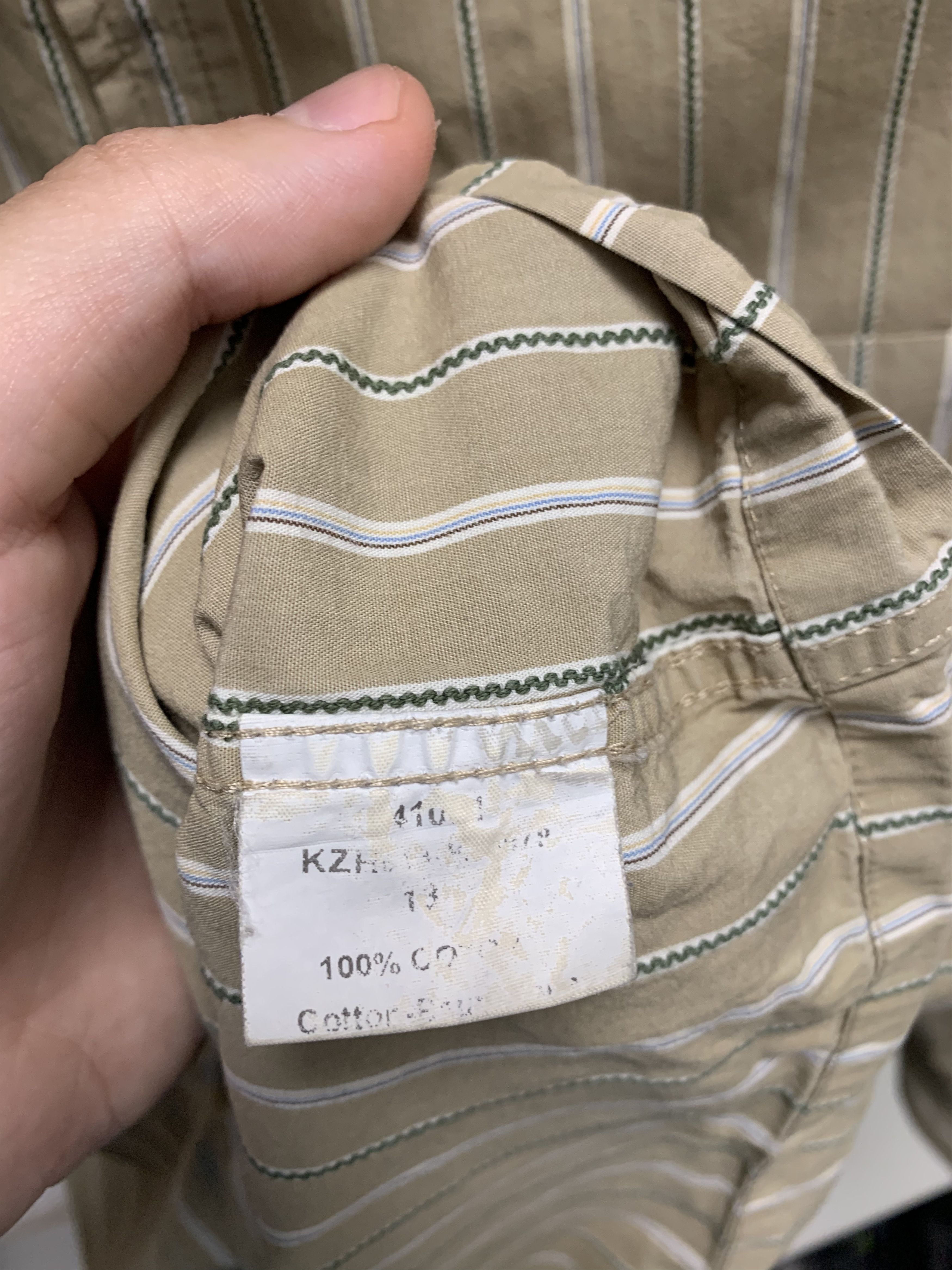 Kenzo Kenzo stripped shirt L size Size US L / EU 52-54 / 3 - 5 Thumbnail