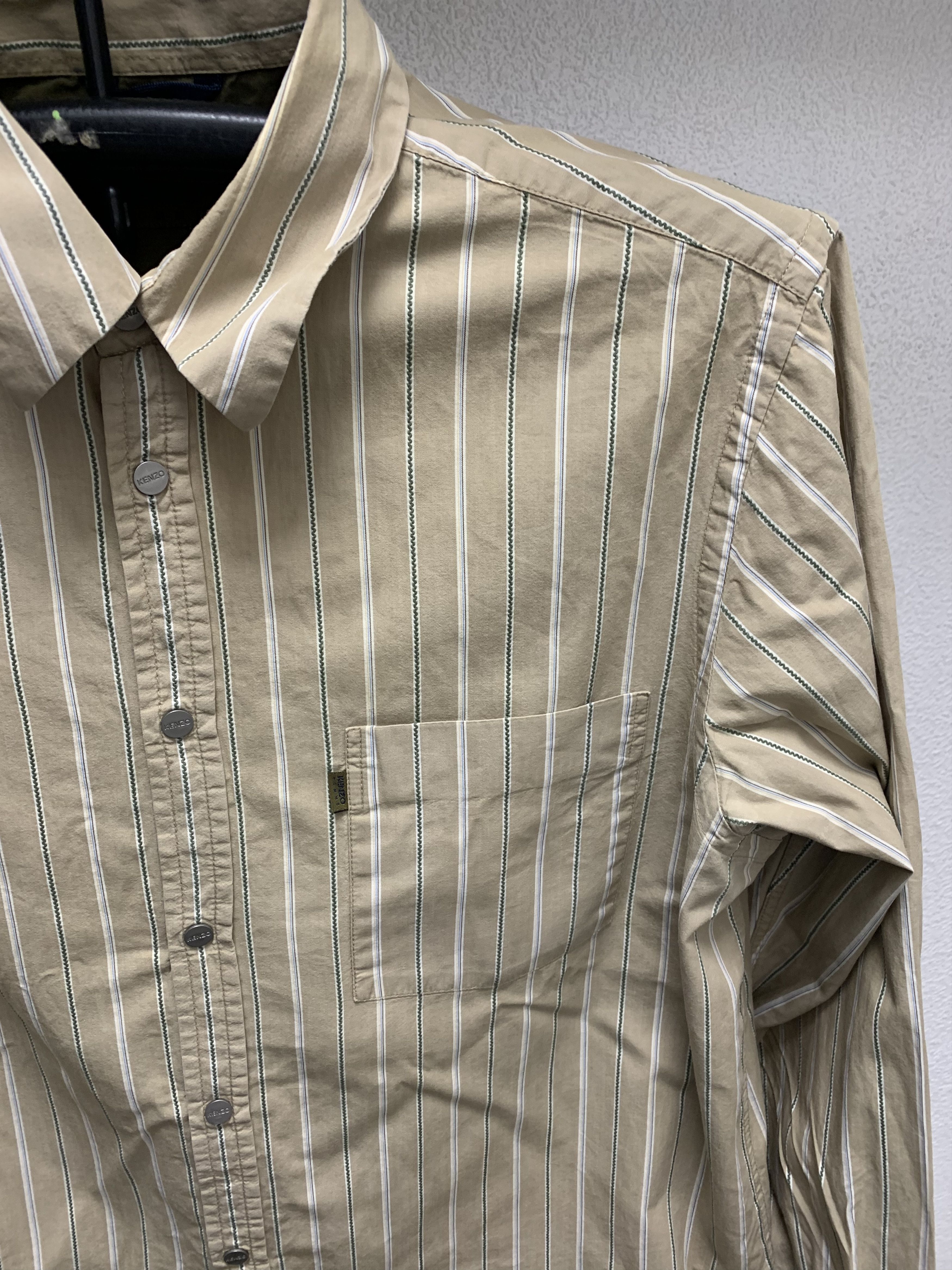 Kenzo Kenzo stripped shirt L size Size US L / EU 52-54 / 3 - 2 Thumbnail