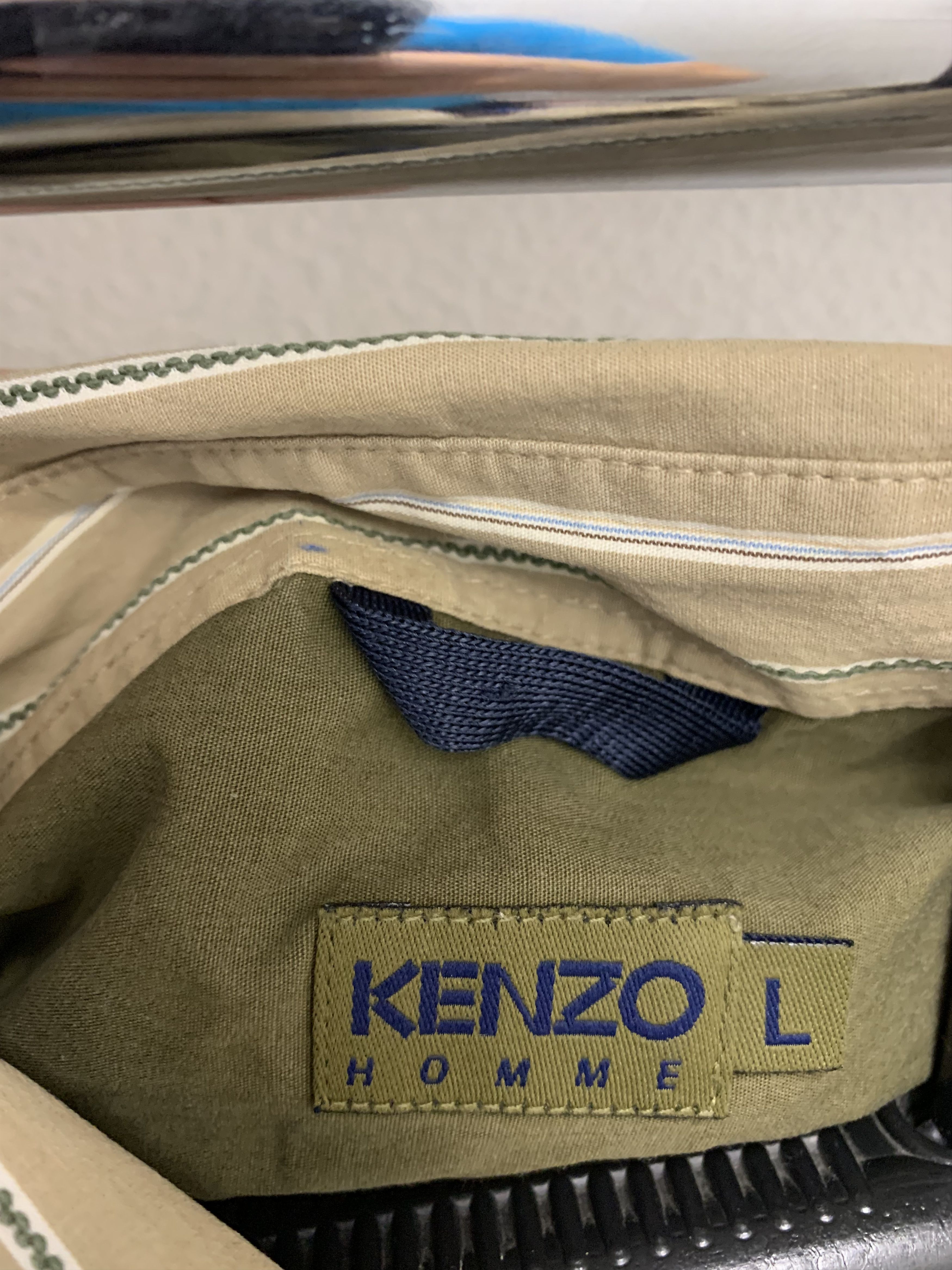 Kenzo Kenzo stripped shirt L size Size US L / EU 52-54 / 3 - 4 Thumbnail