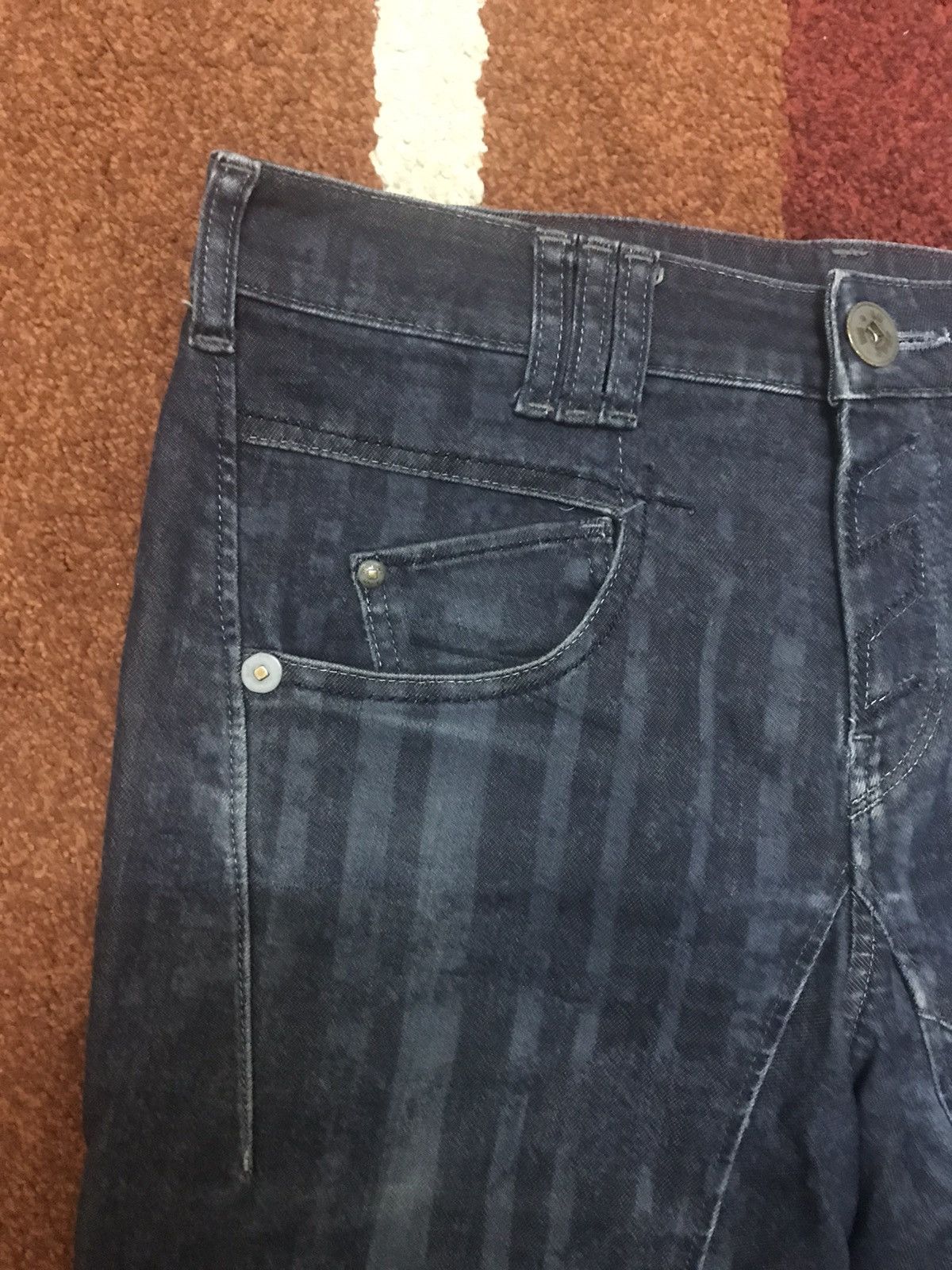 Designer × Marithe + Francois Girbaud 💥DESIGNER💥MFG Vertical Motives Multipockets Pant Size US 34 / EU 50 - 11 Thumbnail