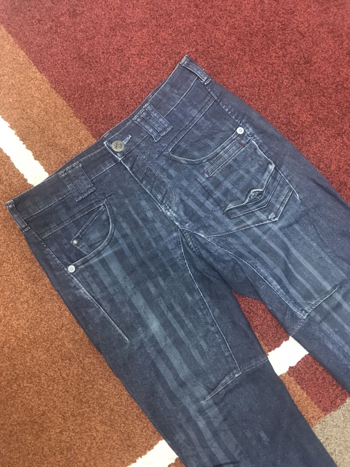 Designer × Marithe + Francois Girbaud 💥DESIGNER💥MFG Vertical Motives Multipockets Pant Size US 34 / EU 50 - 5 Thumbnail