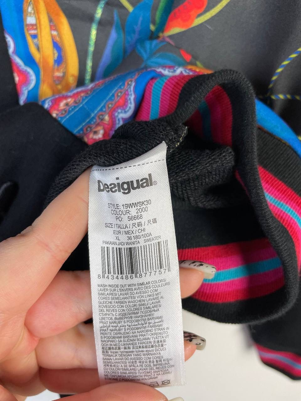 Desigual × Vintage Desigual luxury sweatshirt wmn size Xl Size XL / US 12-14 / IT 48-50 - 3 Thumbnail