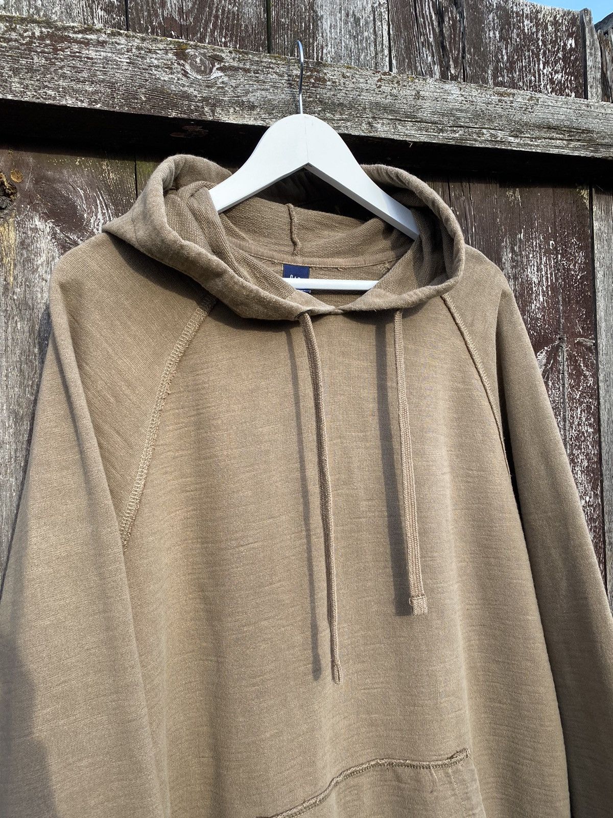 Gap Vintage Gap Brown Oversized Hoodie like Yeezy Season 3 Size US XL / EU 56 / 4 - 3 Thumbnail