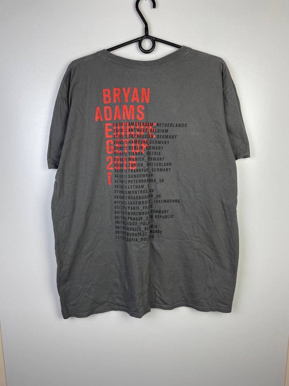 Vintage Brayan Adams Get Up vintage t-shirt size Xl Size US XL / EU 56 / 4 - 3 Thumbnail