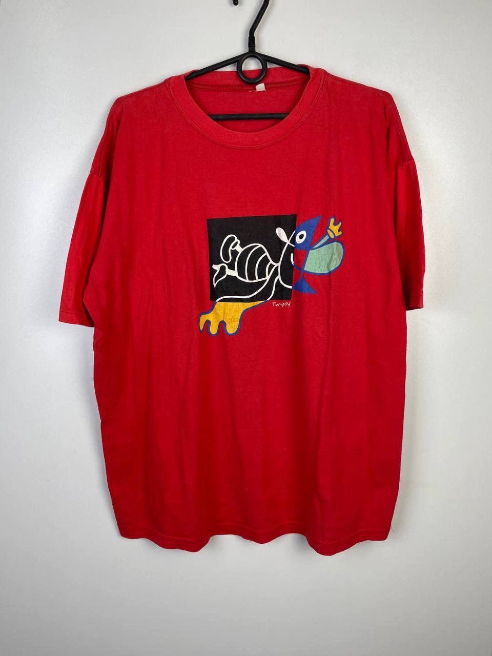 Vintage Crazy 90s vintage t-shirt size Xl Size US XL / EU 56 / 4 - 1 Thumbnail