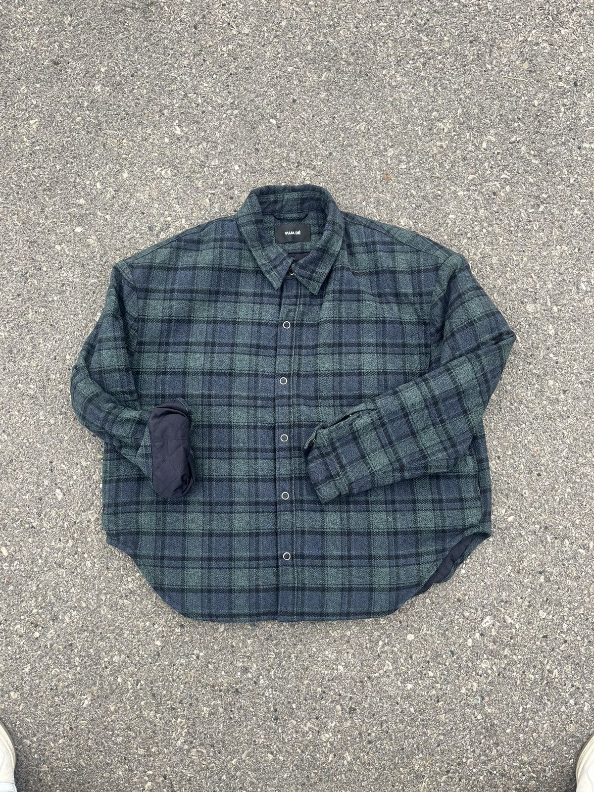 Vuja De Vuja De Padded Flannel Jacket | Grailed