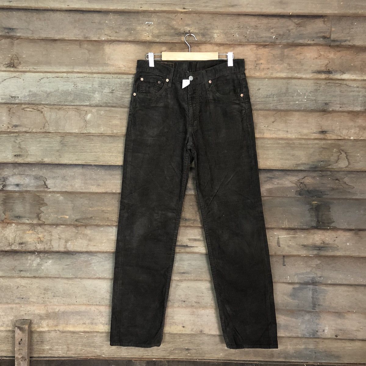 Levi's DL Levis Strauss Dark Brown Denim Jeans Pants #4627 Size US 30 / EU 46 - 1 Thumbnail