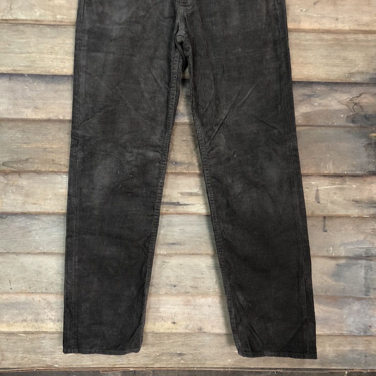 Levi's DL Levis Strauss Dark Brown Denim Jeans Pants #4627 Size US 30 / EU 46 - 3 Thumbnail