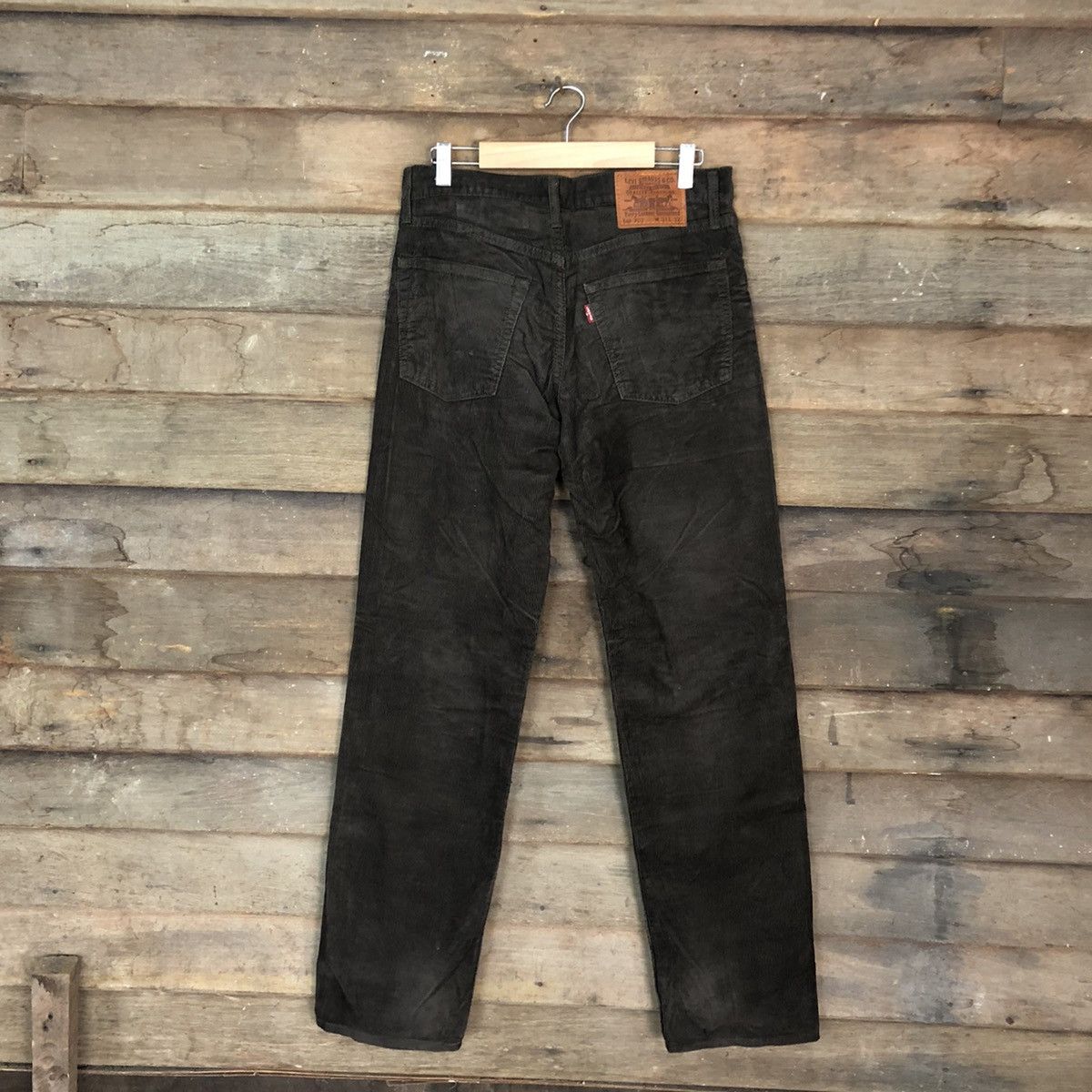 Levi's DL Levis Strauss Dark Brown Denim Jeans Pants #4627 Size US 30 / EU 46 - 8 Thumbnail