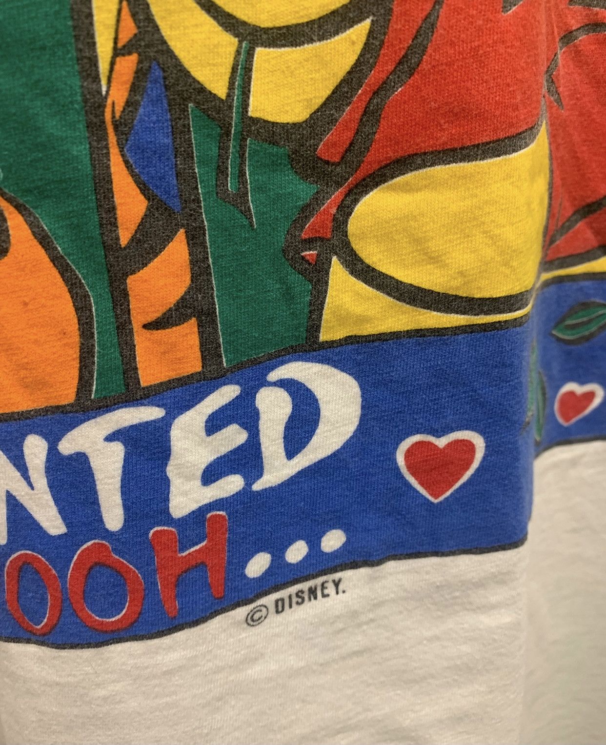 Disney Disney tiggers tree Pooh vintage 1990 90 t-shirt Xl rare Size US XL / EU 56 / 4 - 3 Thumbnail