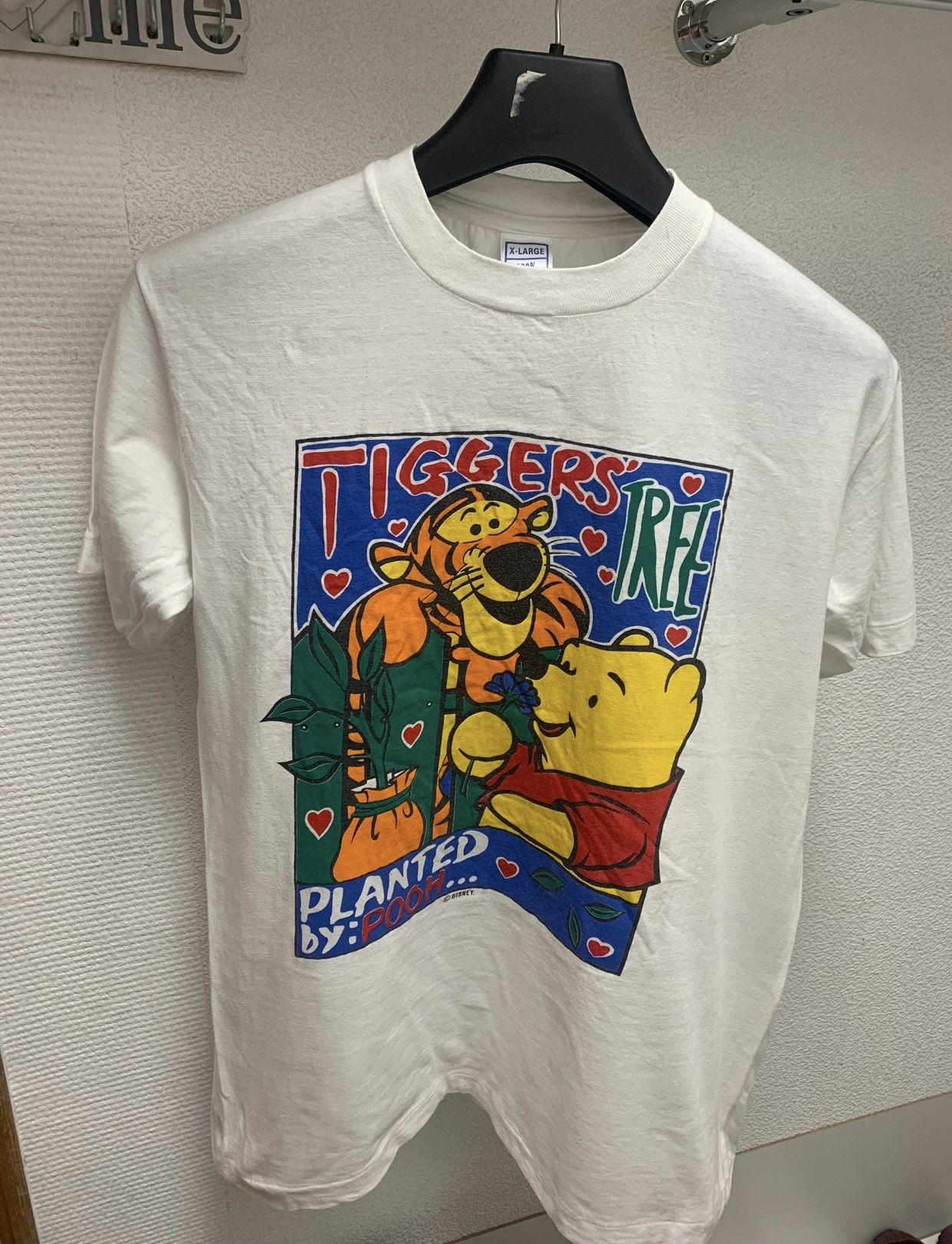 Disney Disney tiggers tree Pooh vintage 1990 90 t-shirt Xl rare Size US XL / EU 56 / 4 - 1 Thumbnail