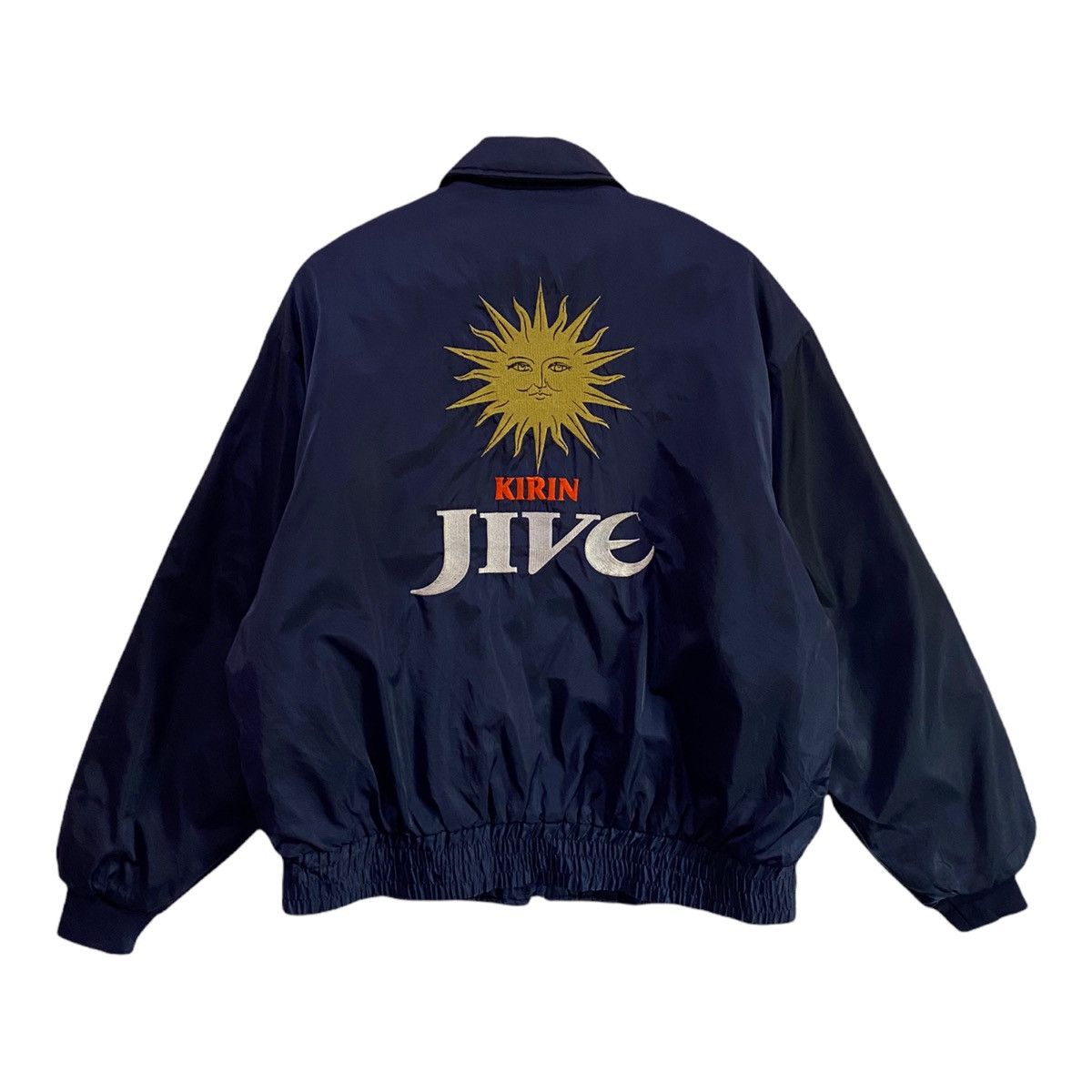 Japanese Brand RARE🔥KIRIN JIVE SUN SUMMER JAPANESE BOMBER JACKET Size US L / EU 52-54 / 3 - 3 Thumbnail