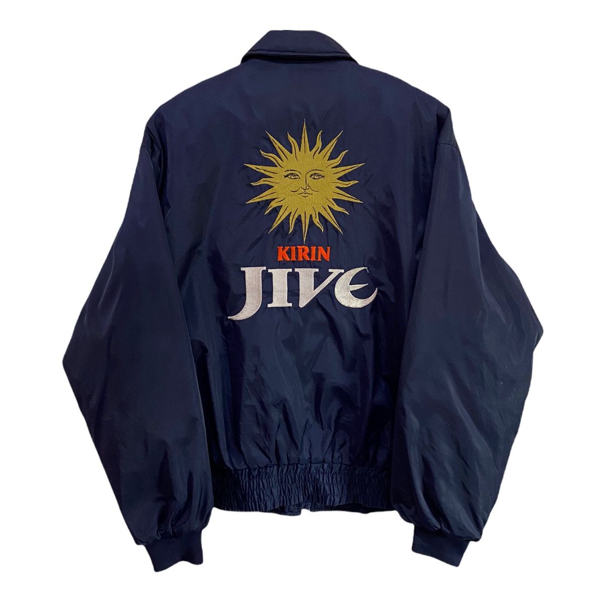 Japanese Brand RARE🔥KIRIN JIVE SUN SUMMER JAPANESE BOMBER JACKET Size US L / EU 52-54 / 3 - 1 Thumbnail