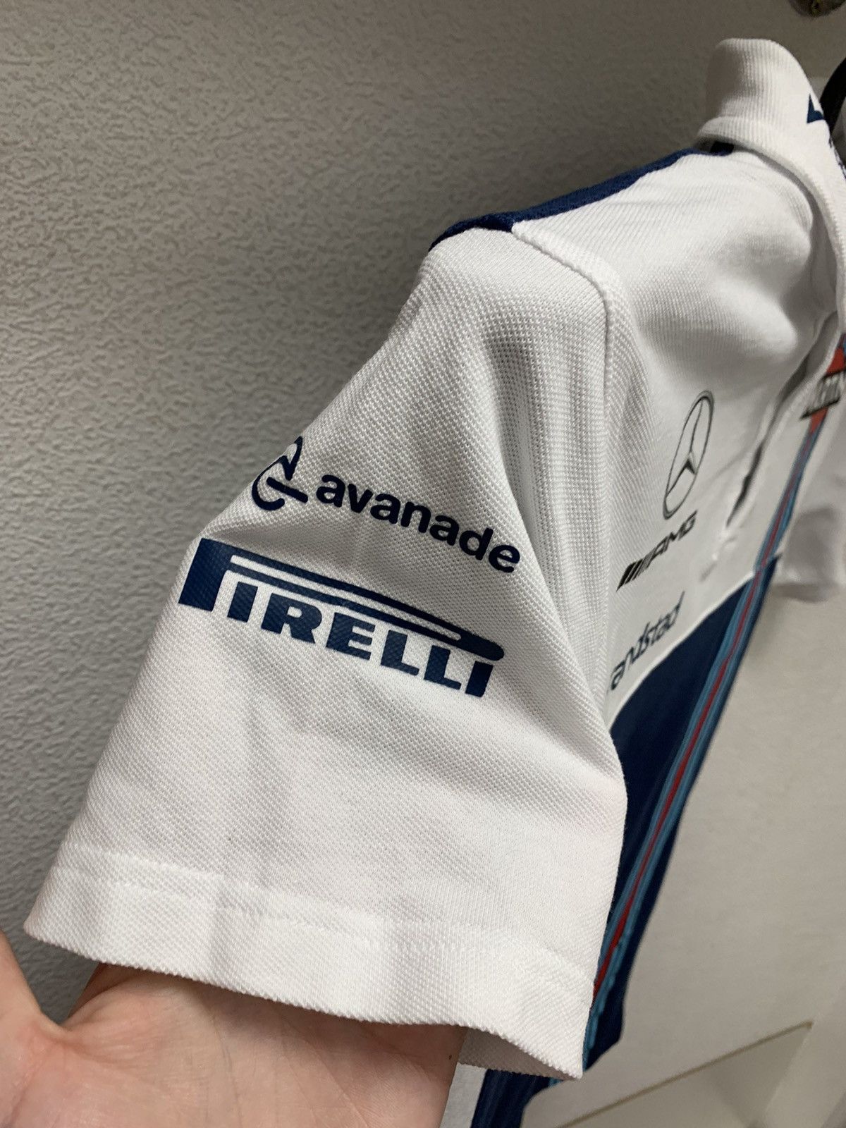 Hackett Williams martini racing Hackett polo M sz firelli Mercedes Size US M / EU 48-50 / 2 - 5 Thumbnail