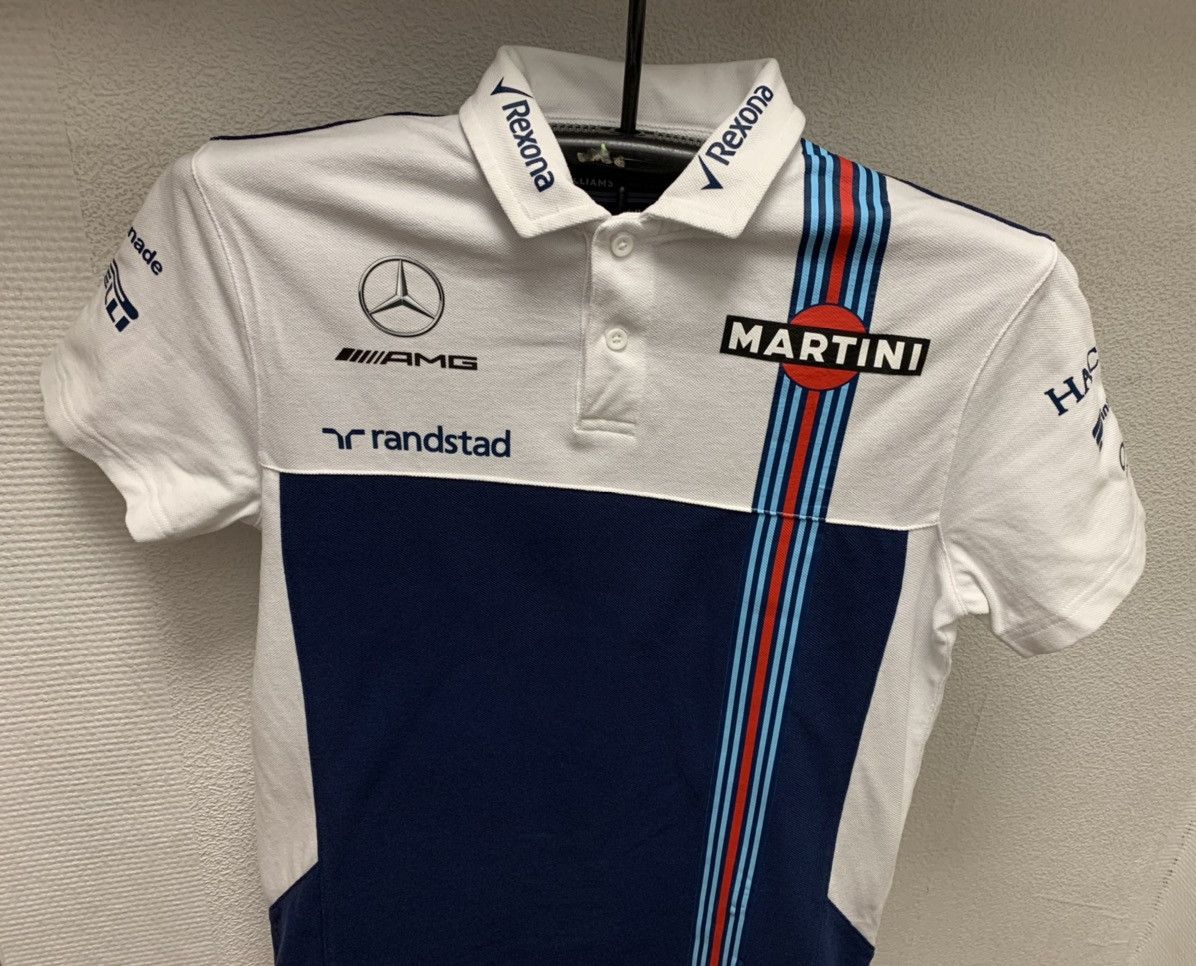 Hackett Williams martini racing Hackett polo M sz firelli Mercedes Size US M / EU 48-50 / 2 - 3 Thumbnail