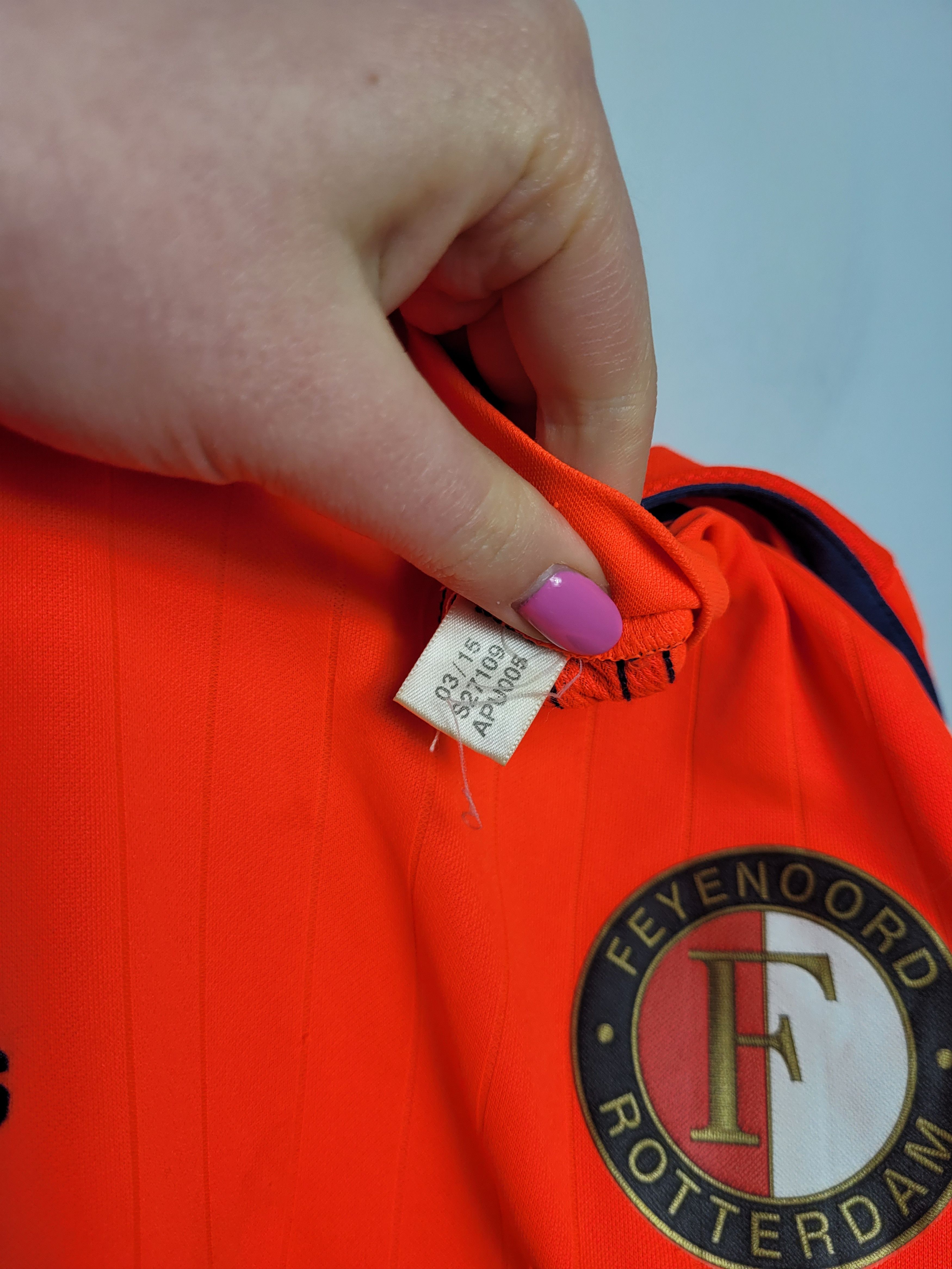 Adidas Adidas Feyenoord Rotterdam 2015 Jersey Size US XS / EU 42 / 0 - 10 Thumbnail