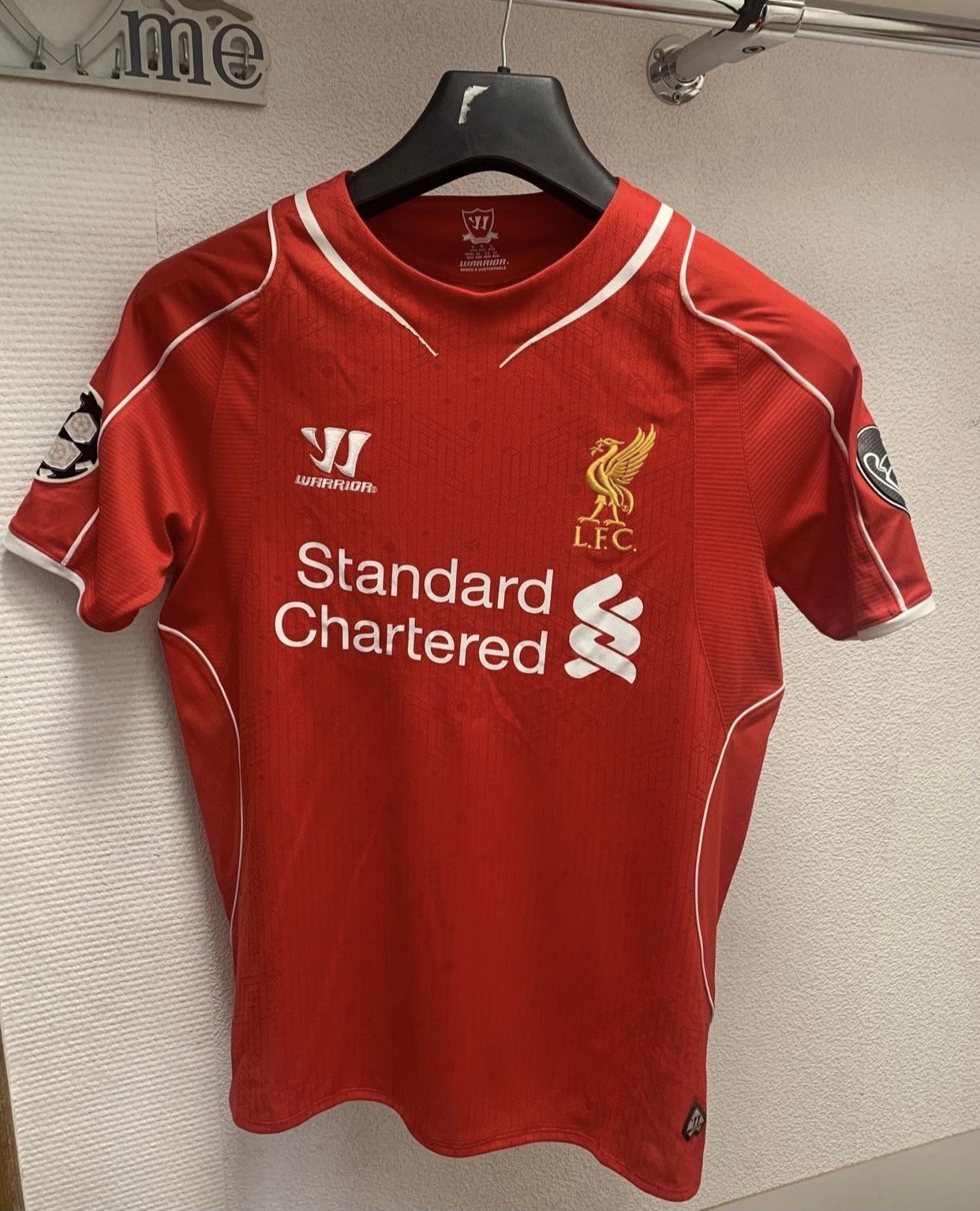 Warrior Liverpool warrior soccer jersey league champions patch S Size US S / EU 44-46 / 1 - 1 Thumbnail