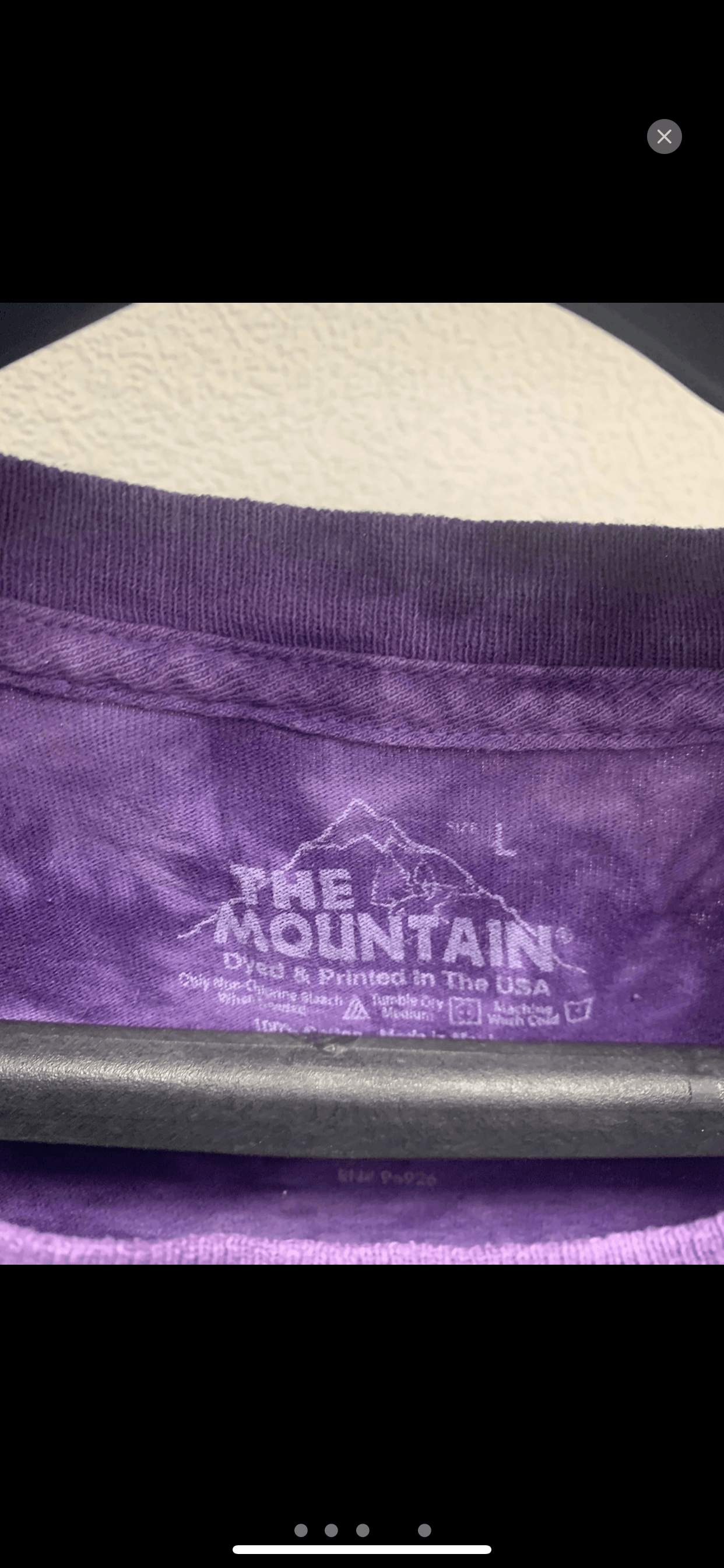 The Mountain The mountain 2004 L size made in Usa fullprint purp t-shirt Size US L / EU 52-54 / 3 - 4 Thumbnail