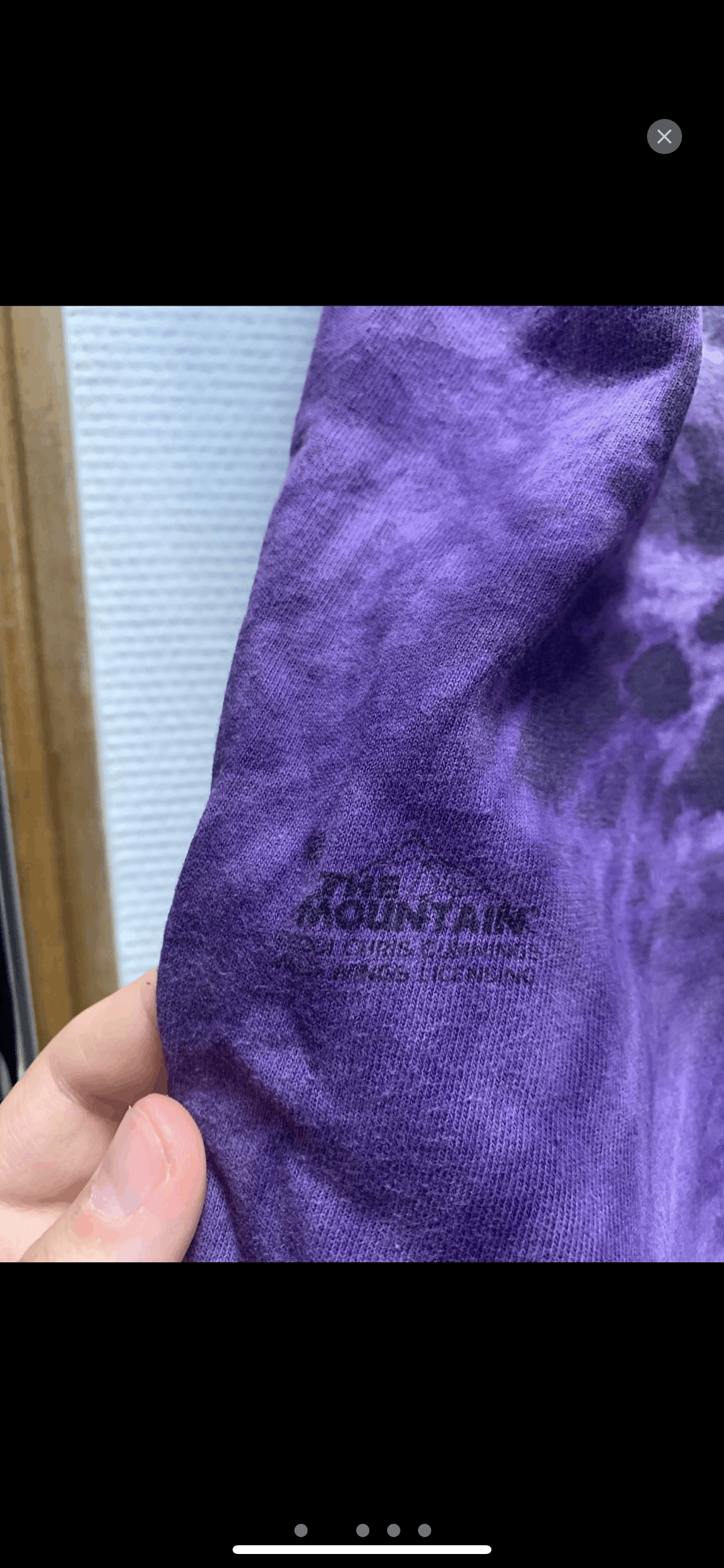 The Mountain The mountain 2004 L size made in Usa fullprint purp t-shirt Size US L / EU 52-54 / 3 - 2 Thumbnail