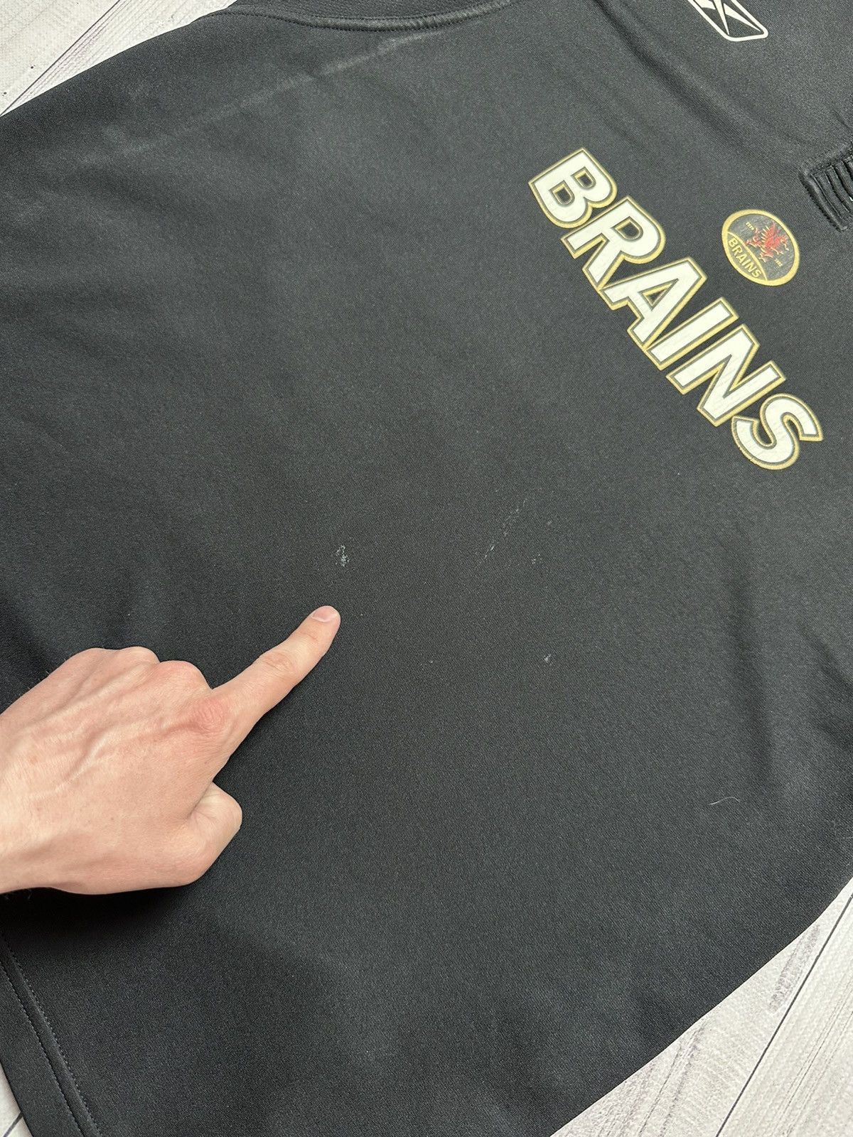 Reebok × Vintage Vintage Reebok Rugby Jersey wales 125 years black away Size US XXL / EU 58 / 5 - 4 Thumbnail