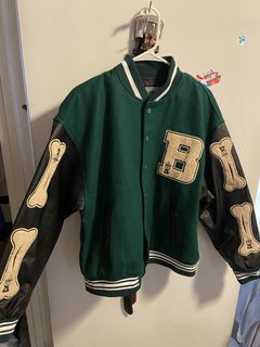 LV AW21 Tourist vs Purist skeleton varsity college jacket SZ:54