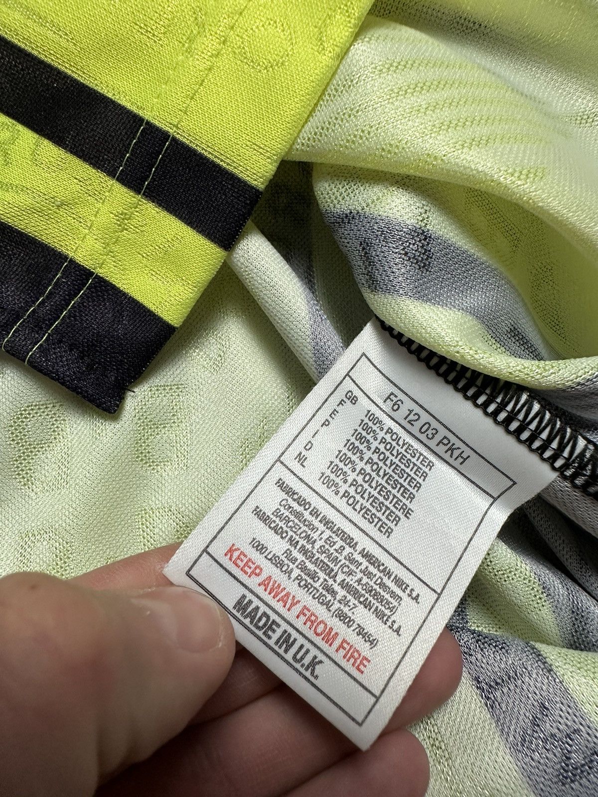 Nike × Vintage Vintage Nike soccer jersey Borussia Dortmund monogram yellow Size US M / EU 48-50 / 2 - 5 Thumbnail
