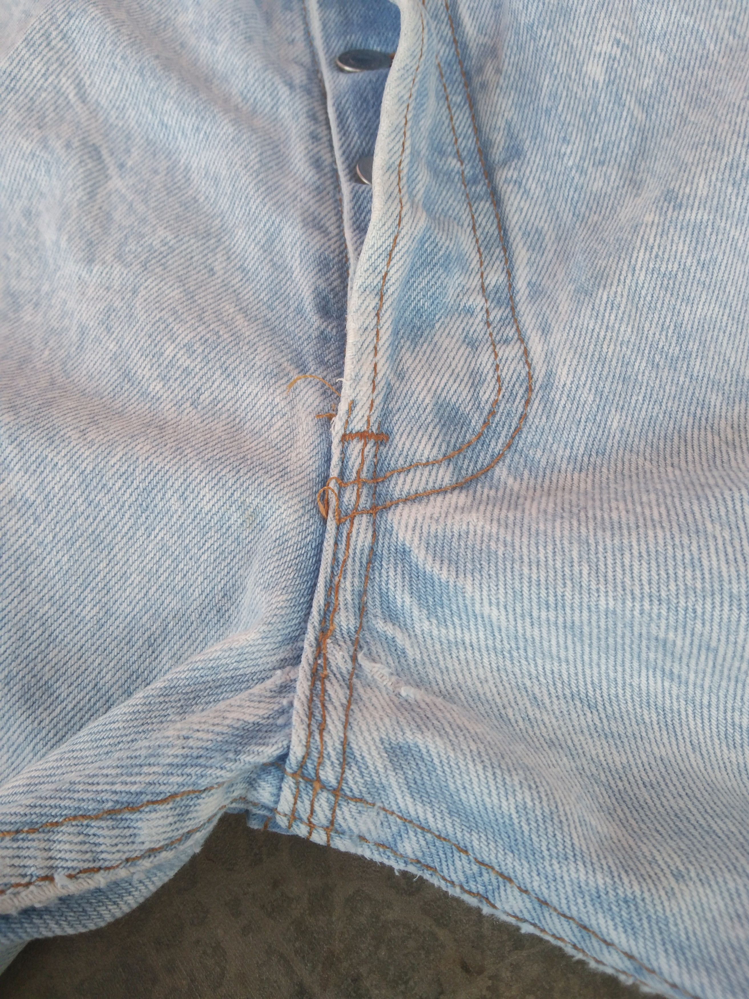 Levi's 80s Vintage Levi's 501 Made In USA Distressed Jeans 31x34 Size US 31 - 7 Thumbnail