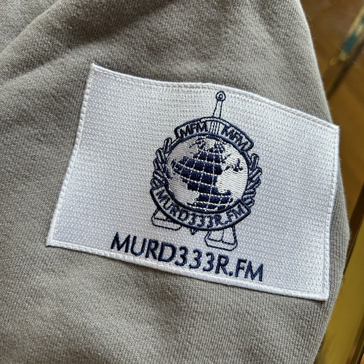 Aris Tatalovich × murd333r.fm PEACEMAKER BOXY CROPPED HEAVYWEiGHT ZiP UP HOODiE GREY Size US L / EU 52-54 / 3 - 6 Thumbnail