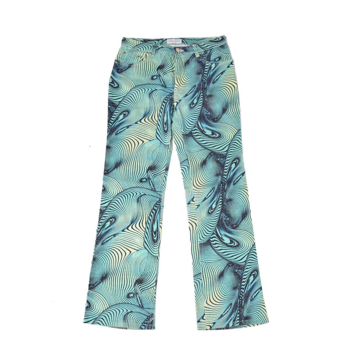 Roberto Cavalli Roberto Cavalli swirl pants Size 30" / US 8 / IT 44 - 1 Thumbnail