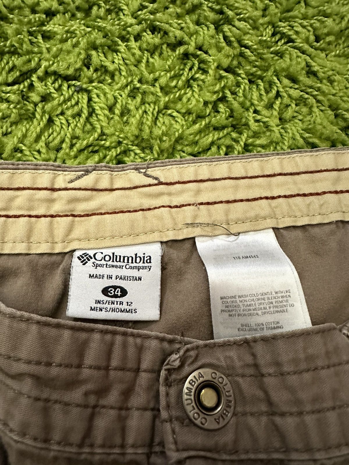 Columbia × Vintage 🔥Vintage Y2K Columbia Cargo Utility Military Shorts 34 Size US 34 / EU 50 - 7 Thumbnail