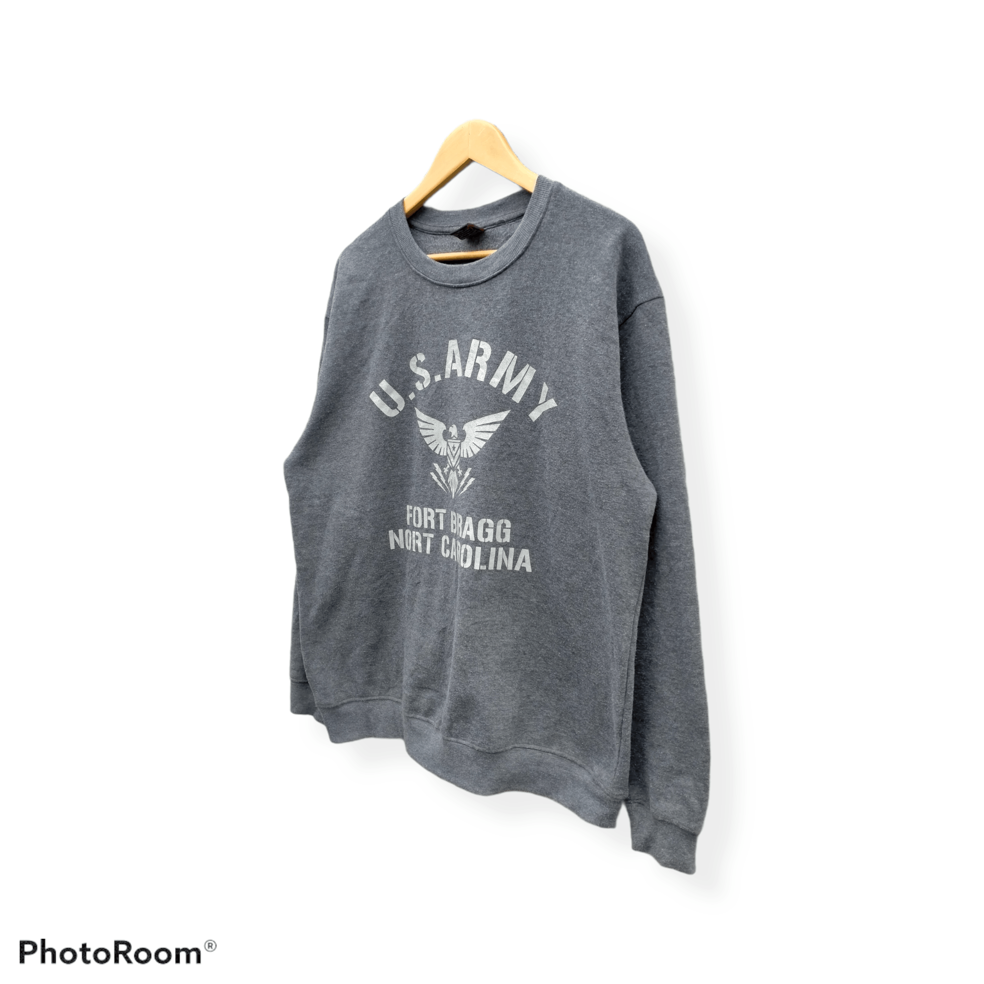 Japanese Brand ⚡️Steals⚡️ US ARMY spellout sweatshirt Size US L / EU 52-54 / 3 - 3 Thumbnail