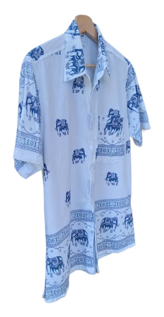 Other Nice Design!!Royal Elephant Overprint Shirt Size US M / EU 48-50 / 2 - 3 Thumbnail
