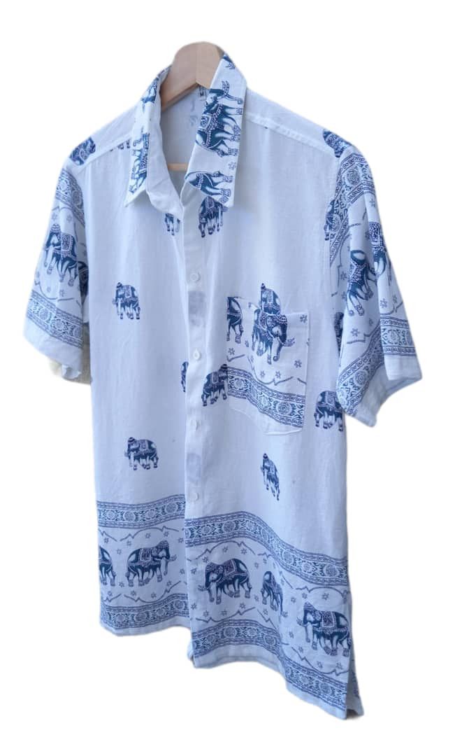 Other Nice Design!!Royal Elephant Overprint Shirt Size US M / EU 48-50 / 2 - 4 Thumbnail