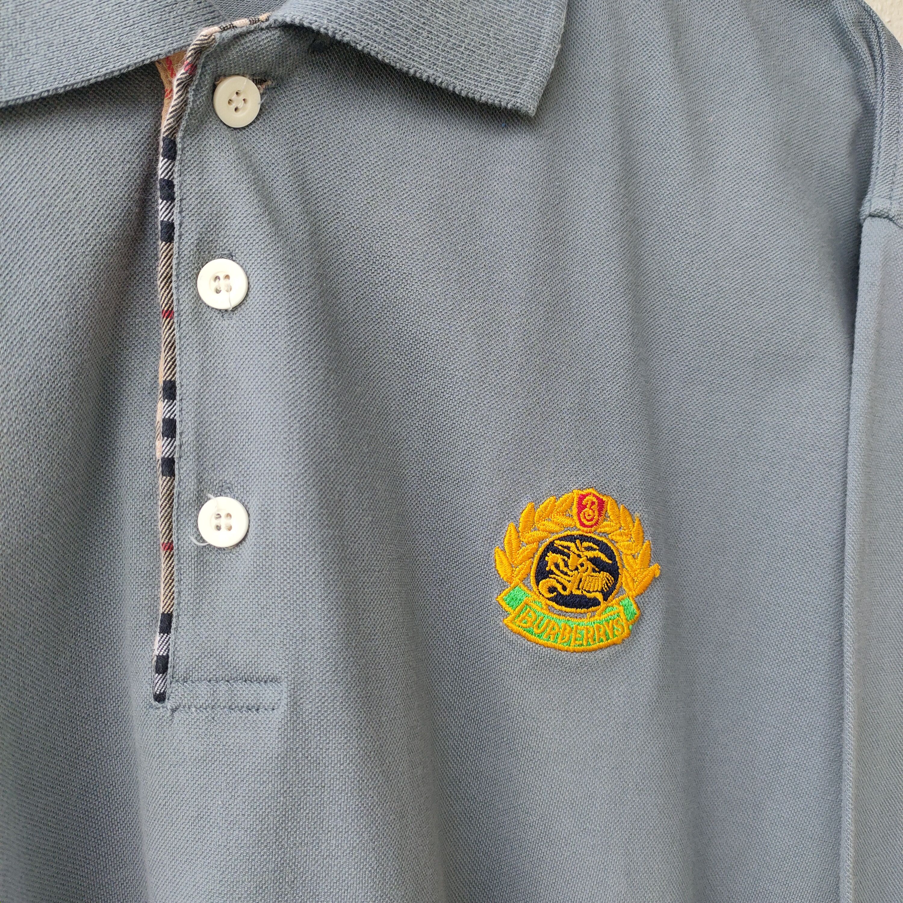 Burberry × Vintage Vintage Burberrys small Logo Long sleeve Size US M / EU 48-50 / 2 - 6 Thumbnail