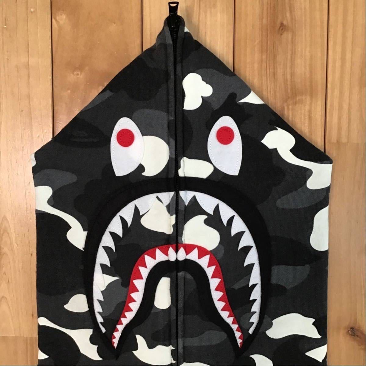 💫glow in the dark💫 city camo Shark full zip hoodie 2XL