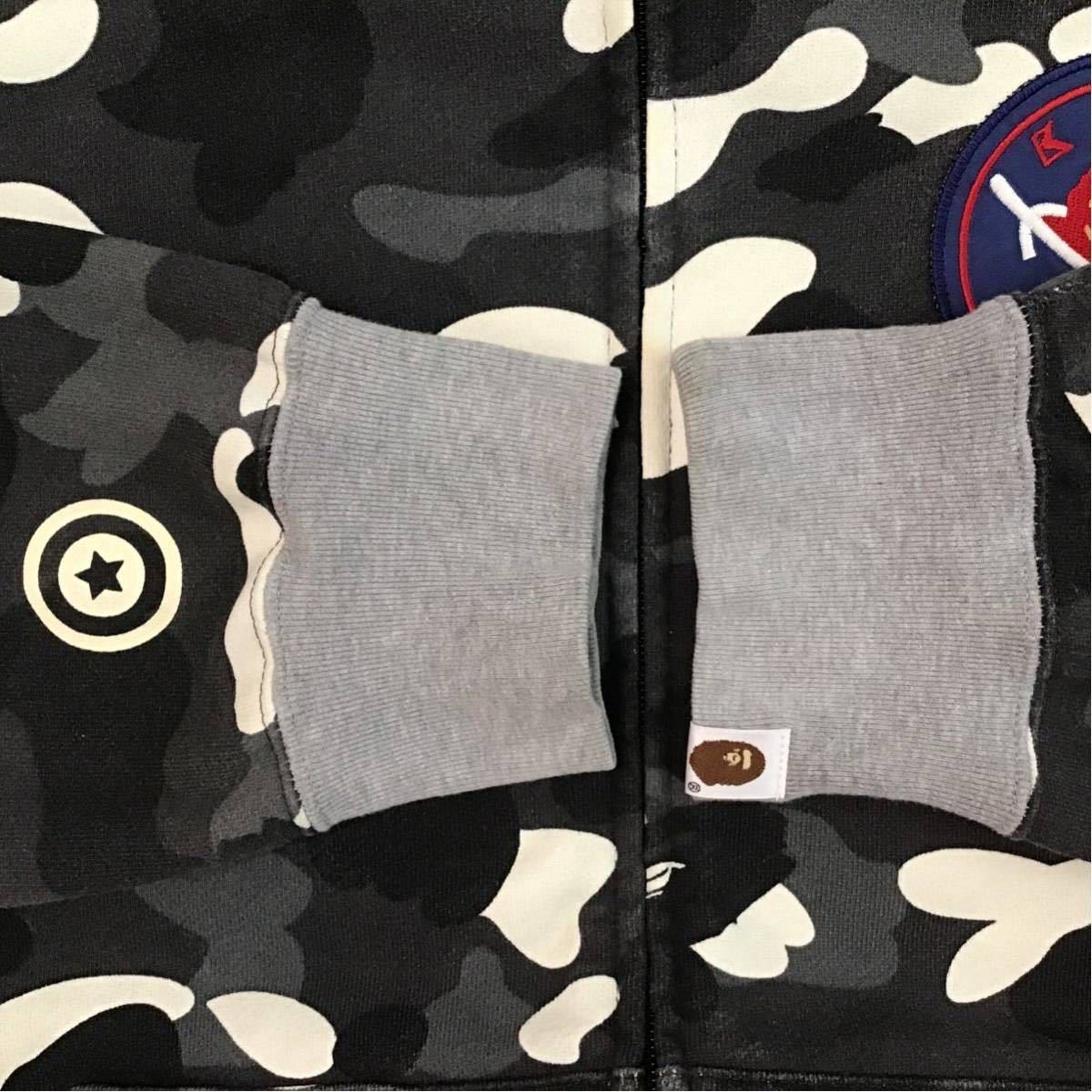 💫glow in the dark💫 city camo Shark full zip hoodie 2XL