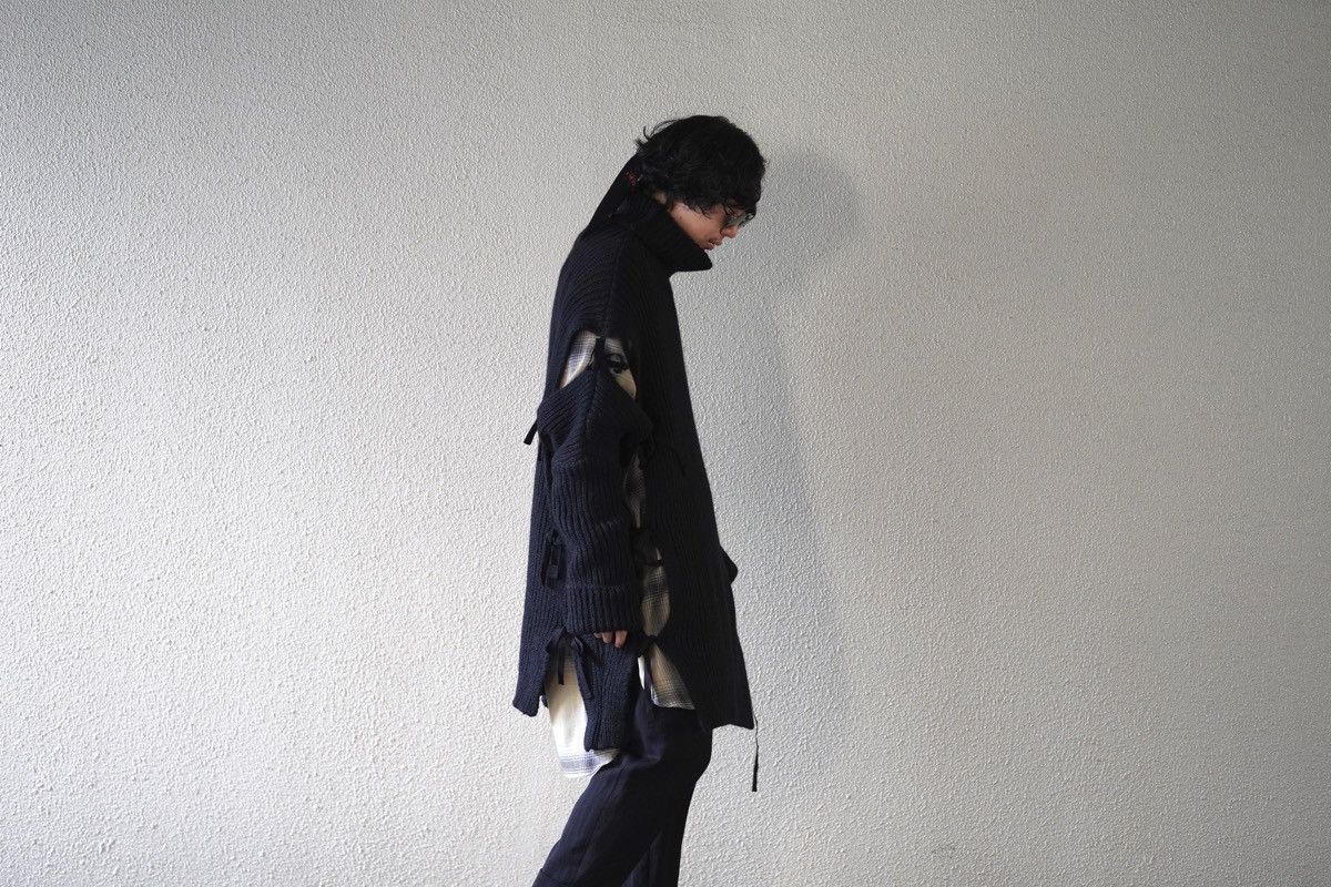 Ann Demeulemeester AW19 Oversize Turtle Neck Sweater Size US M / EU 48-50 / 2 - 3 Thumbnail