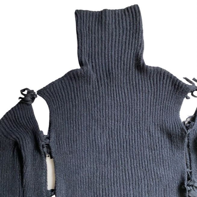 Ann Demeulemeester AW19 Oversize Turtle Neck Sweater Size US M / EU 48-50 / 2 - 11 Thumbnail