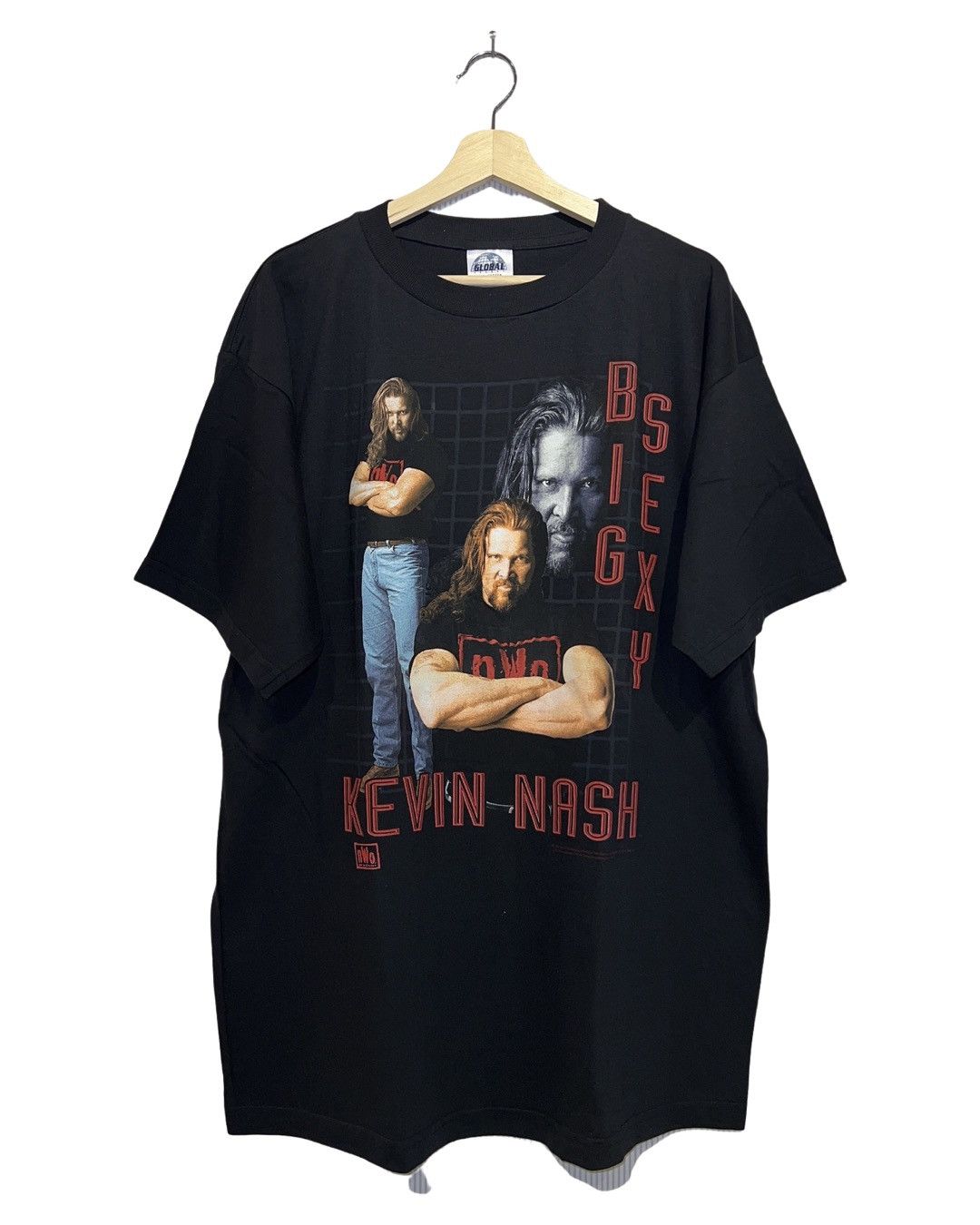 Vintage Vintage 1998 Deadstock Kevin Nash NWO WWF Big Sexy Tee | Grailed