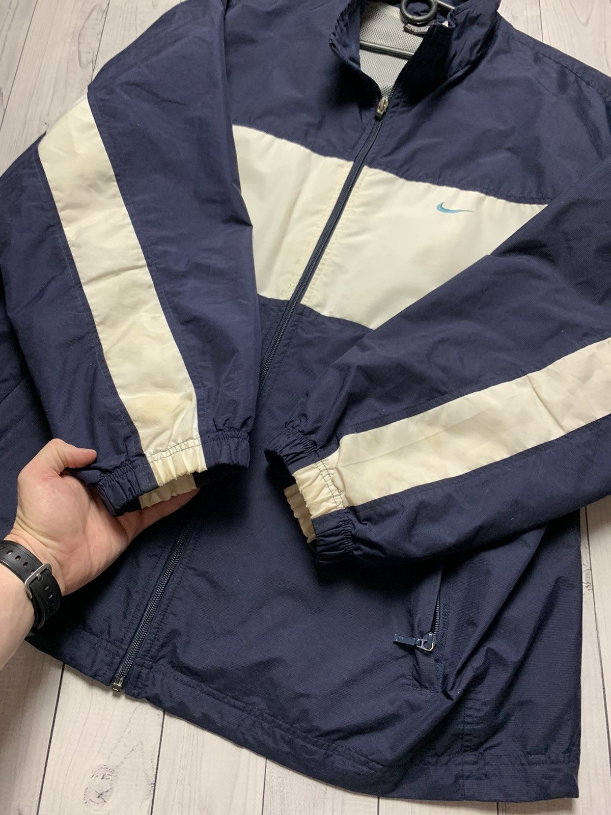 Nike × Vintage Vintage Nike track jacket size L logo Size US L / EU 52-54 / 3 - 6 Thumbnail
