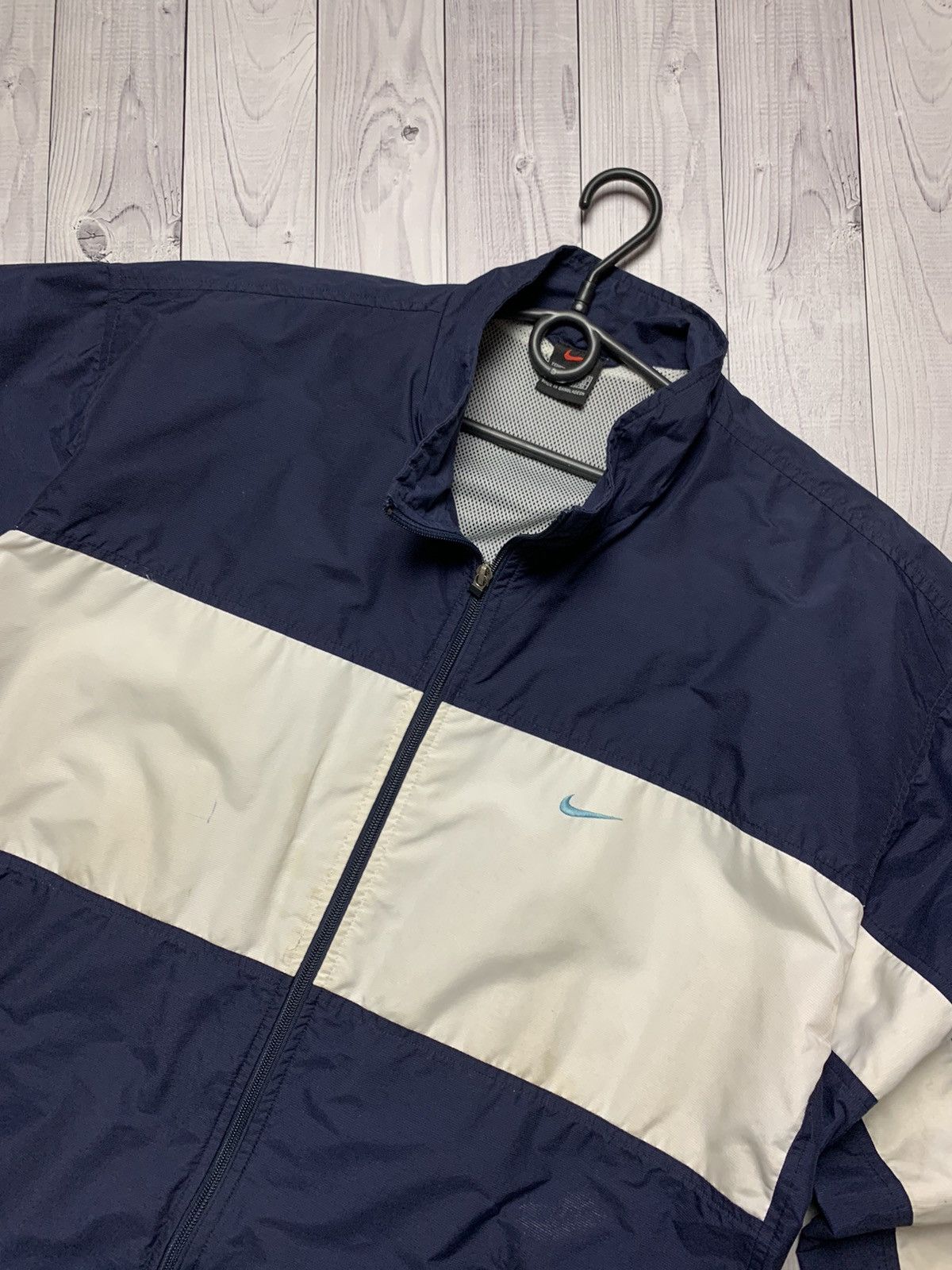 Nike × Vintage Vintage Nike track jacket size L logo Size US L / EU 52-54 / 3 - 2 Thumbnail