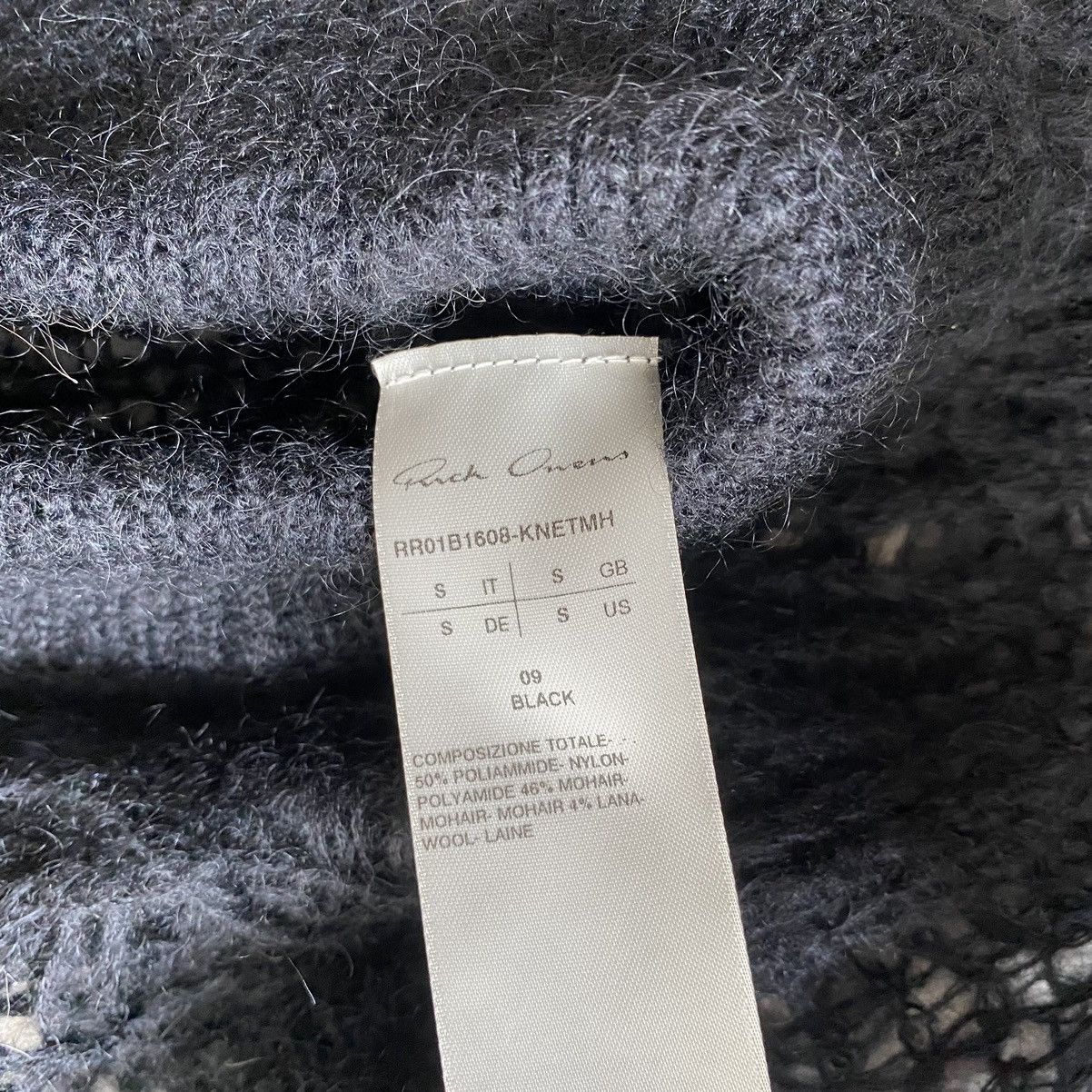 Rick Owens SS20 “Fogachine” Mohair Spider Web Banana Size US S / EU 44-46 / 1 - 9 Thumbnail