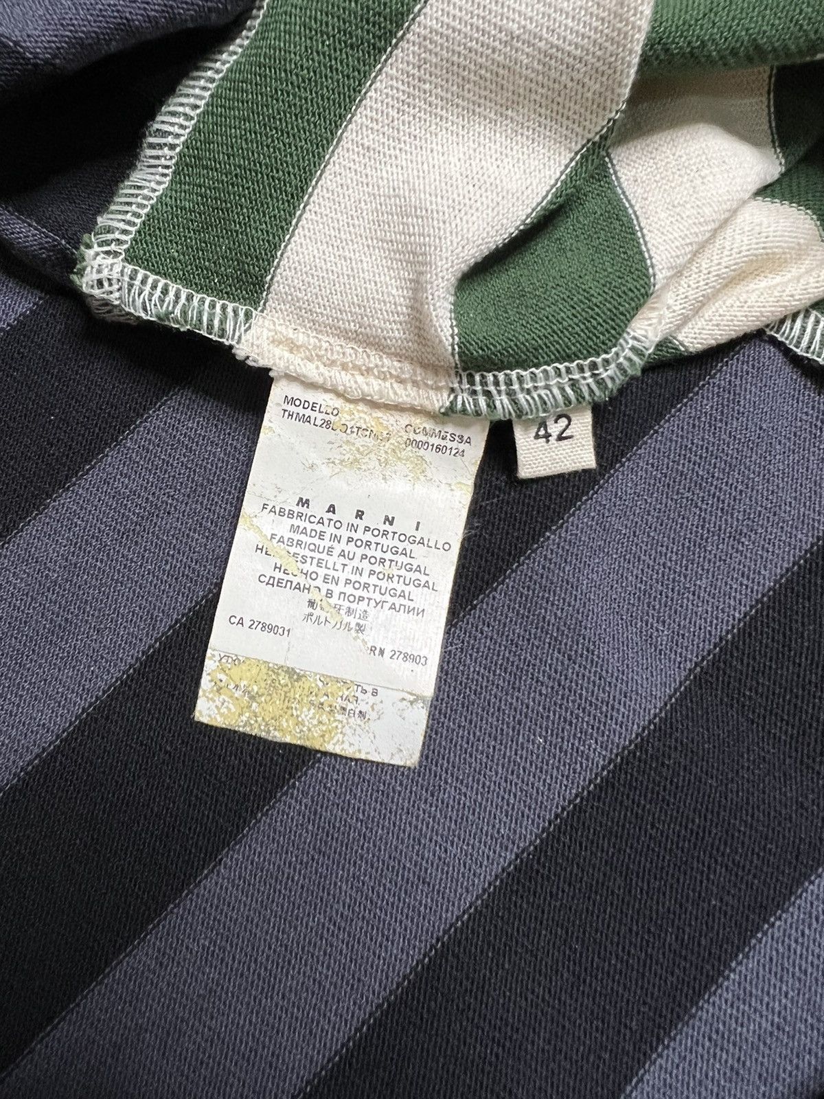 Marni Marni Multicolor Panelled Striped Sweater Size M / US 6-8 / IT 42-44 - 8 Thumbnail