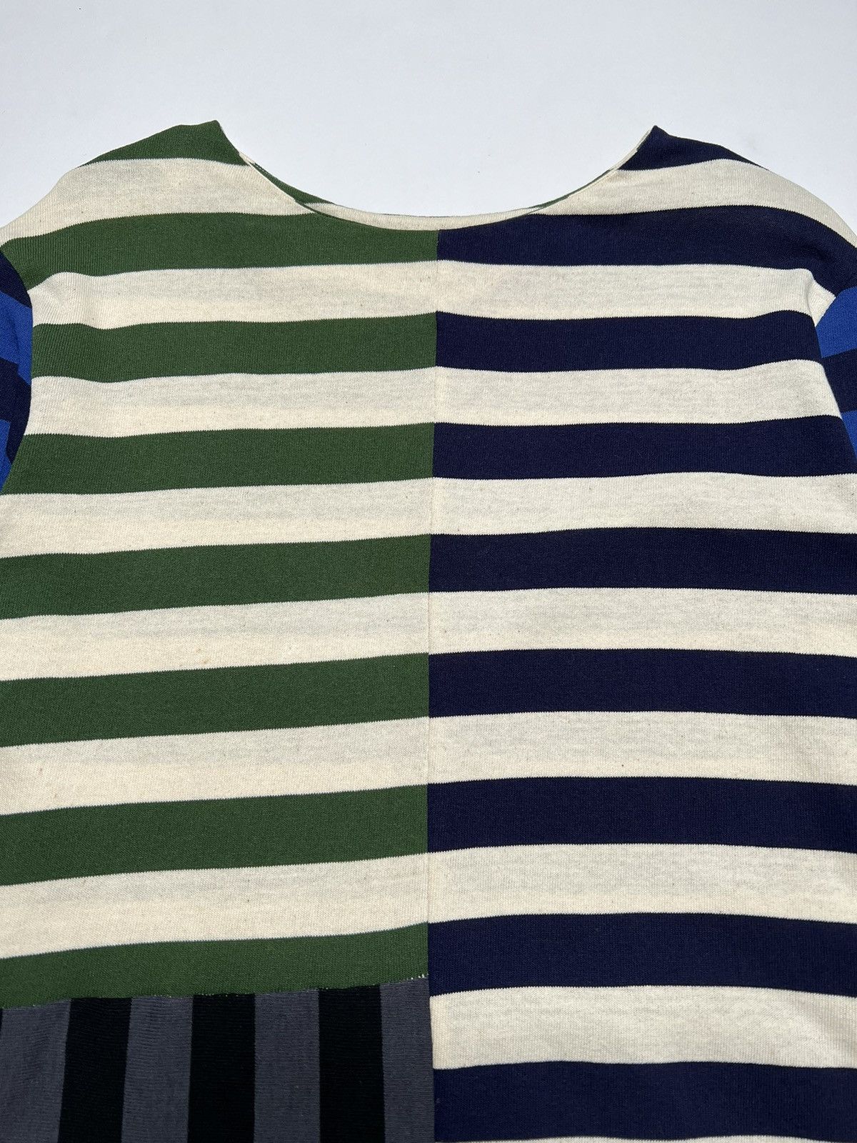 Marni Marni Multicolor Panelled Striped Sweater Size M / US 6-8 / IT 42-44 - 4 Thumbnail