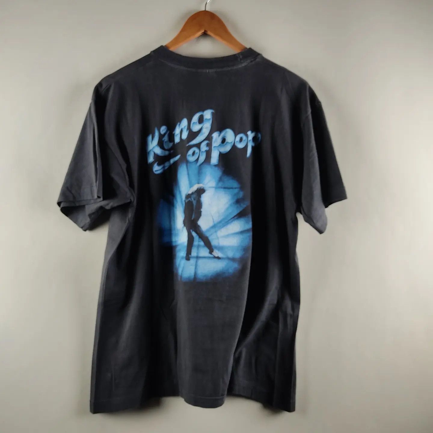 Band Tees × Michael Jackson × Vintage 90's Michael Jackson King of Pop Size US XL / EU 56 / 4 - 5 Thumbnail