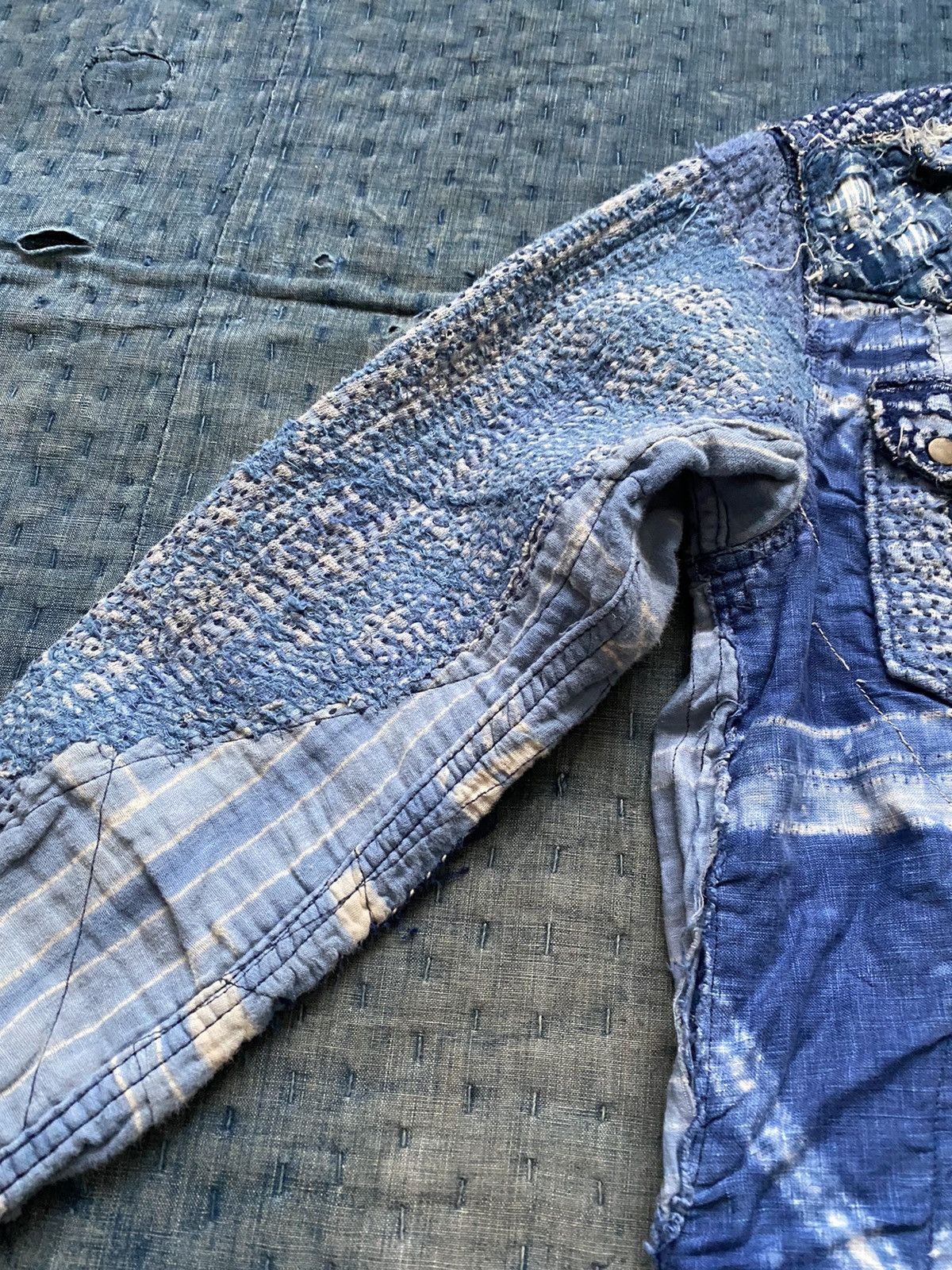 Kapital × Kapital Kountry Kapital African boro indigo patchwork western shirt kountry Size US M / EU 48-50 / 2 - 8 Thumbnail