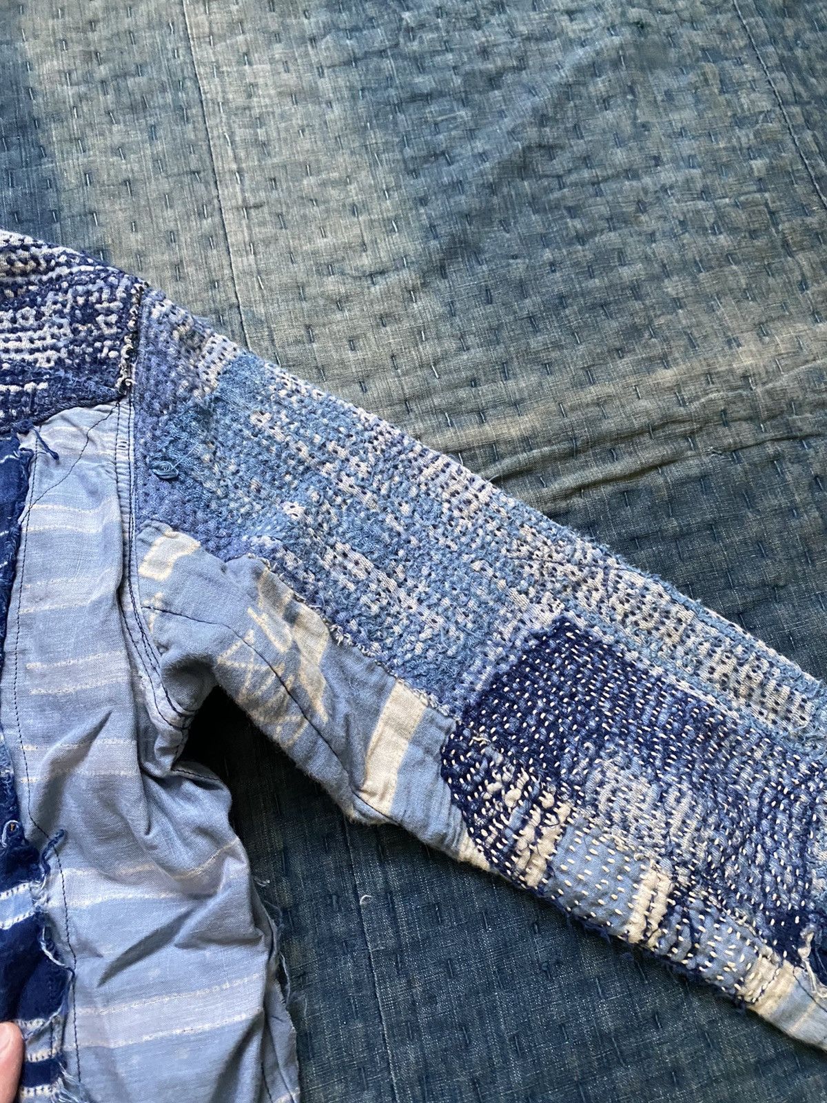 Kapital × Kapital Kountry Kapital African boro indigo patchwork western shirt kountry Size US M / EU 48-50 / 2 - 14 Thumbnail